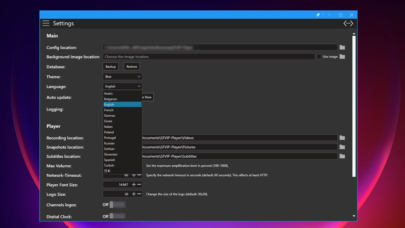 IPTV Player Pro: Epg, Favorite, Recorder screenshot