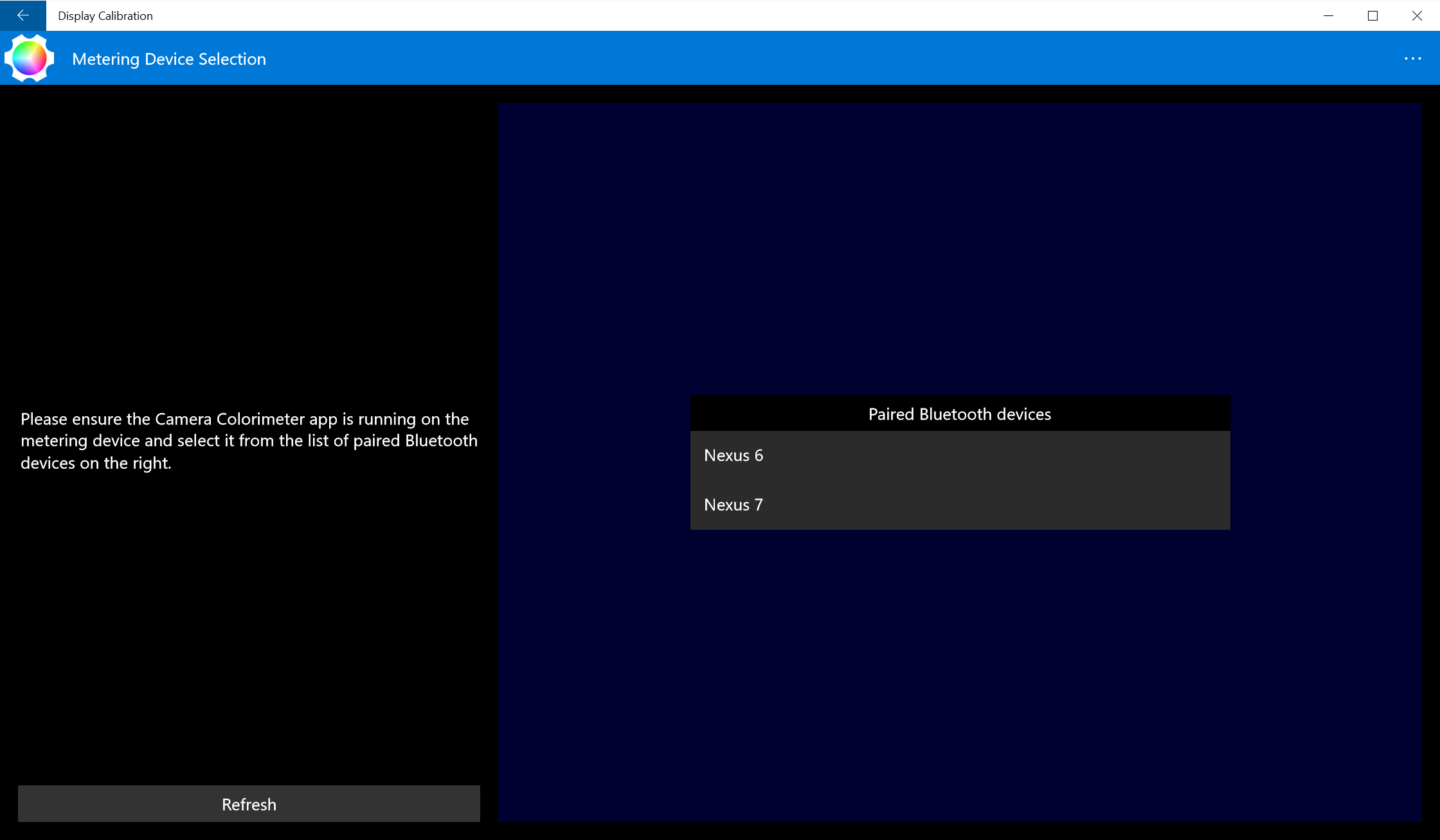 Display Calibration screenshot