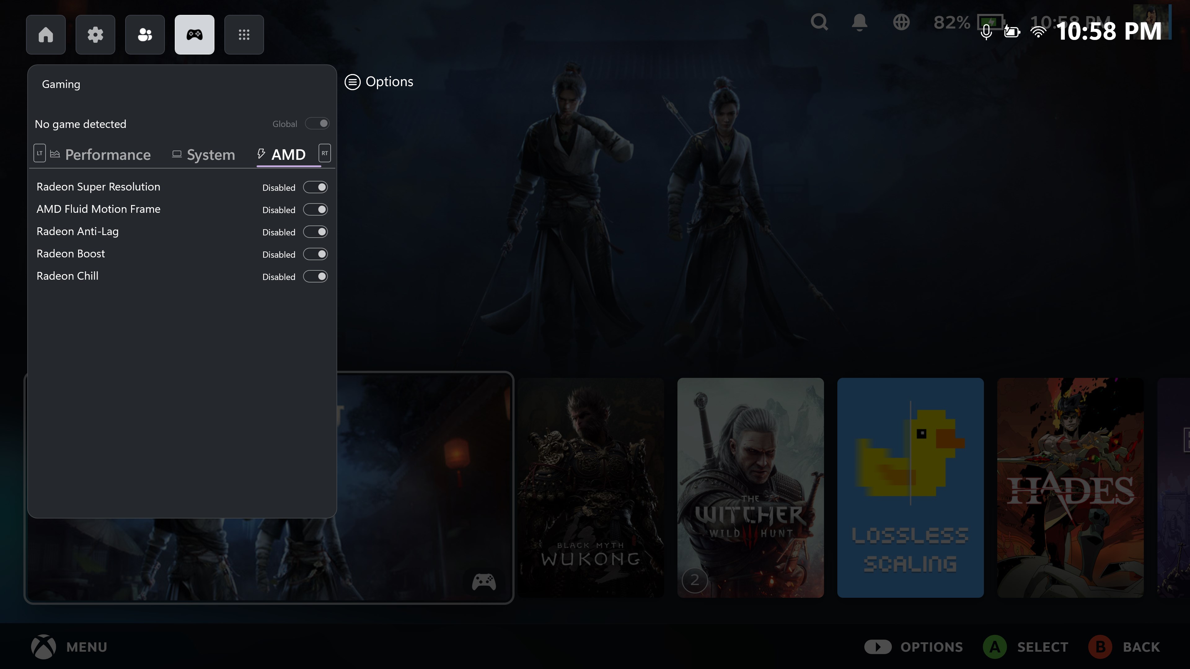 Gaming Bar screenshot