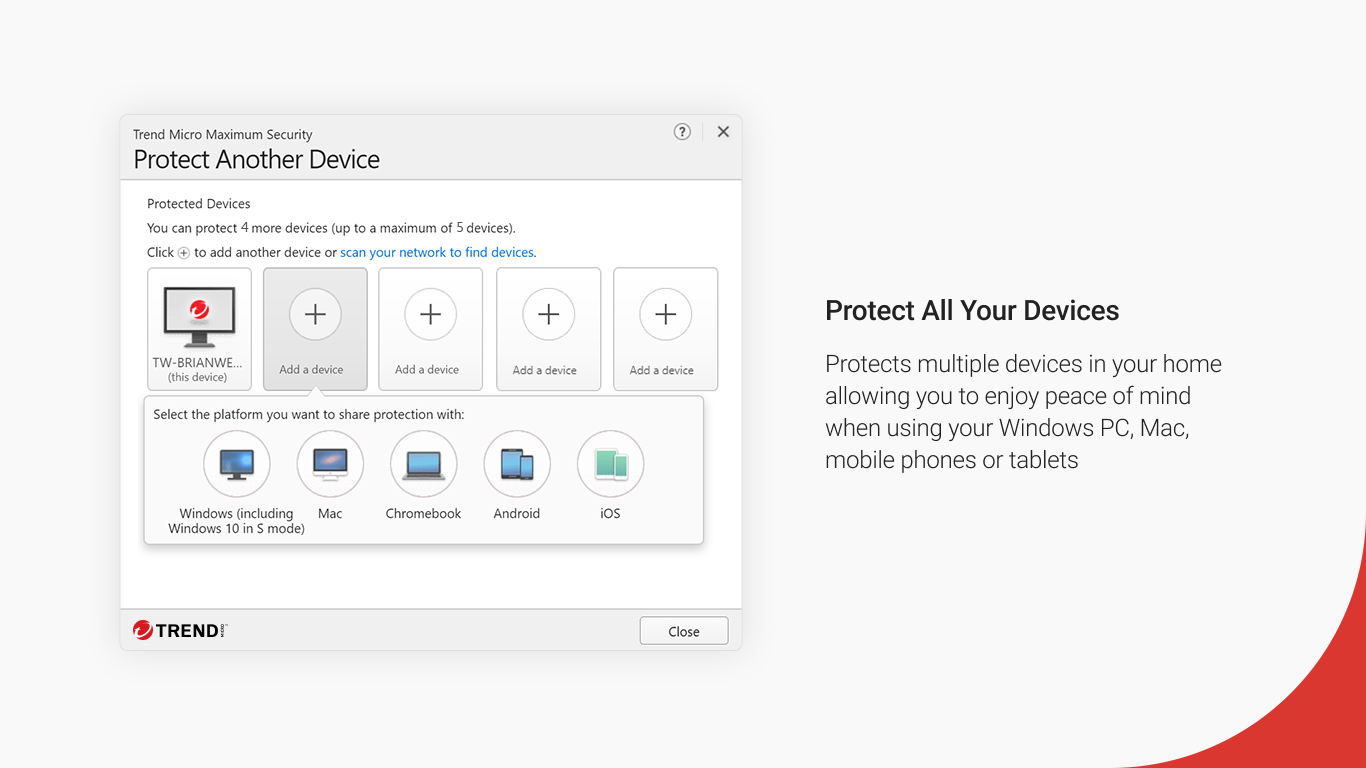 Trend Micro Maximum Security screenshot