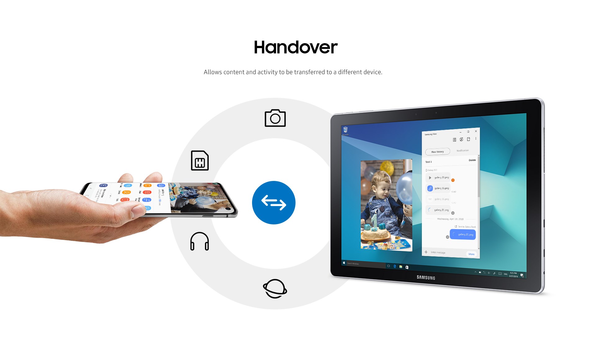 Samsung Flow screenshot