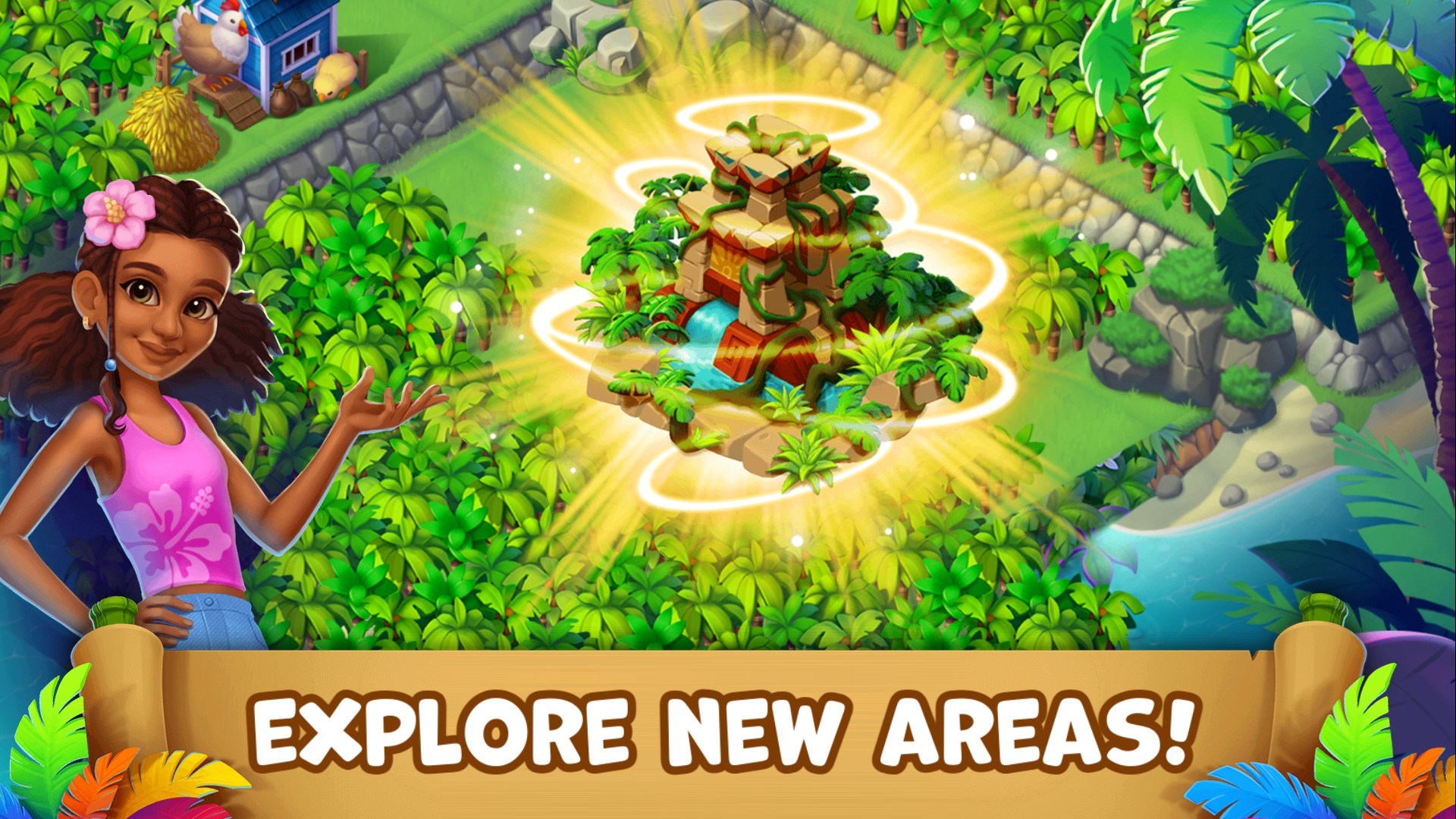 Tropical Merge screenshot