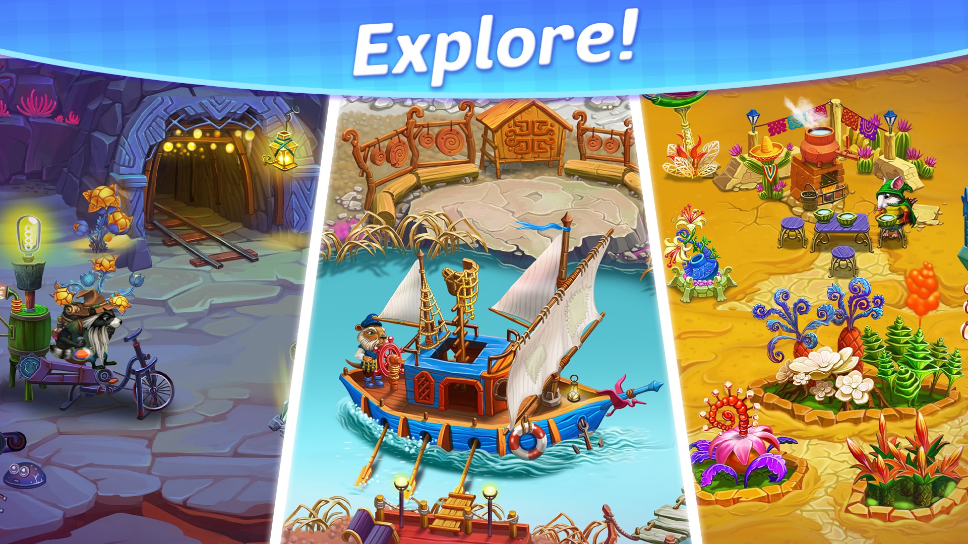 Strongblade - Match 3 Puzzle Game screenshot