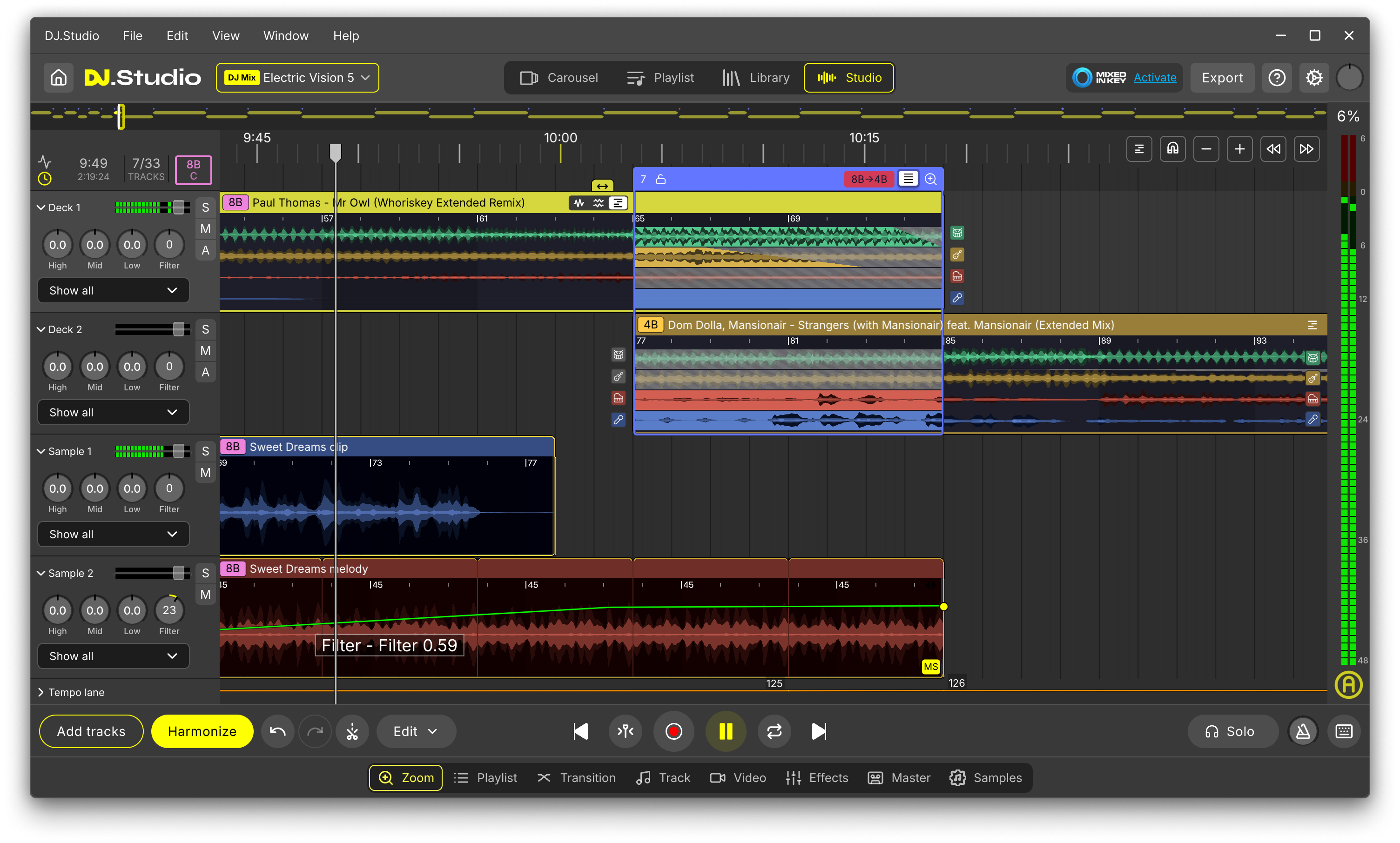 DJ.Studio Desktop screenshot