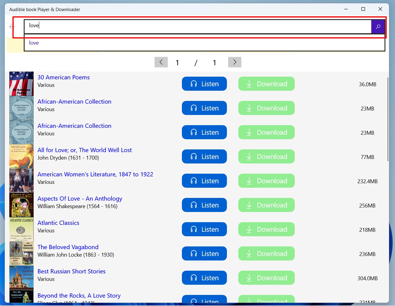 Audible book Player & Downloader screenshot
