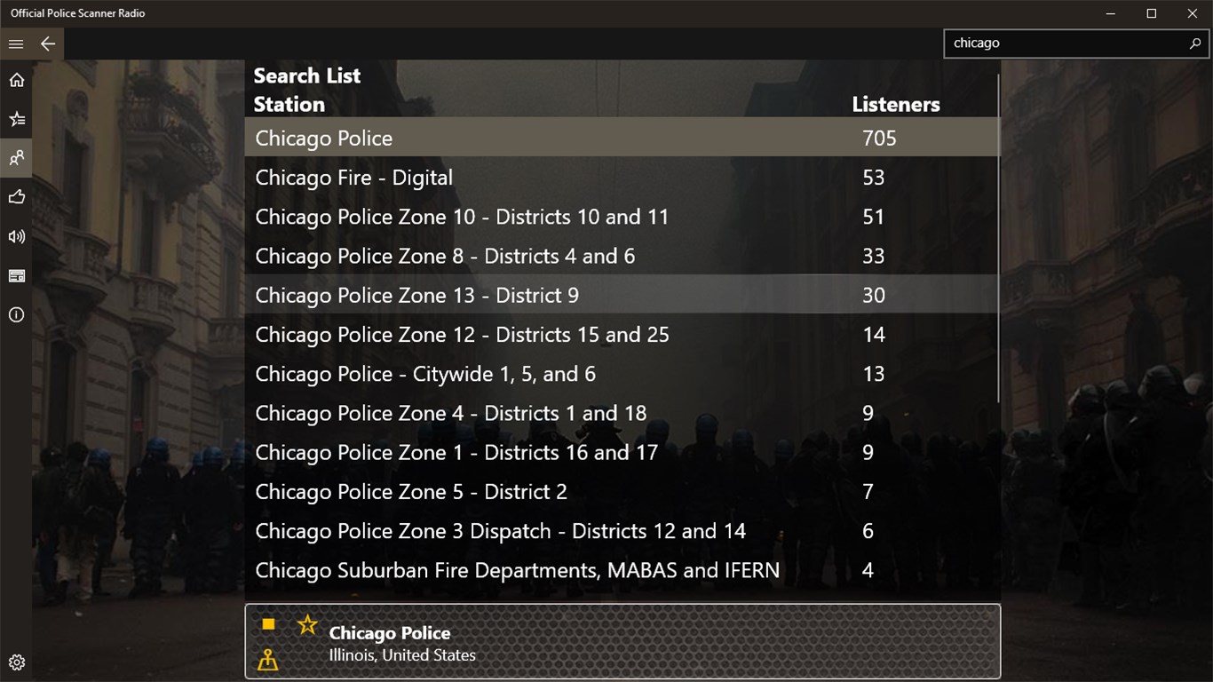 Official Police Scanner Radio screenshot