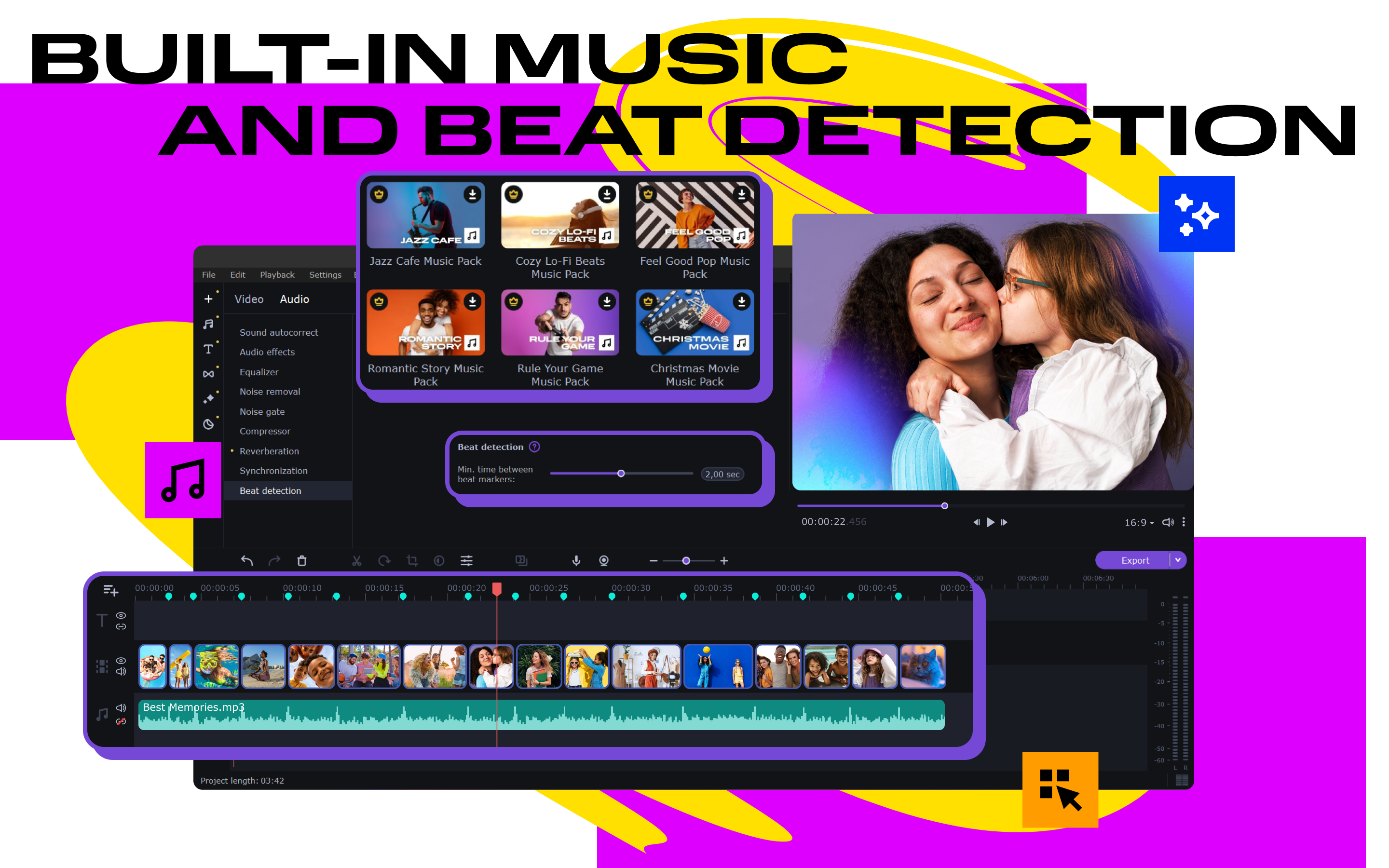 Movavi Slideshow Maker screenshot