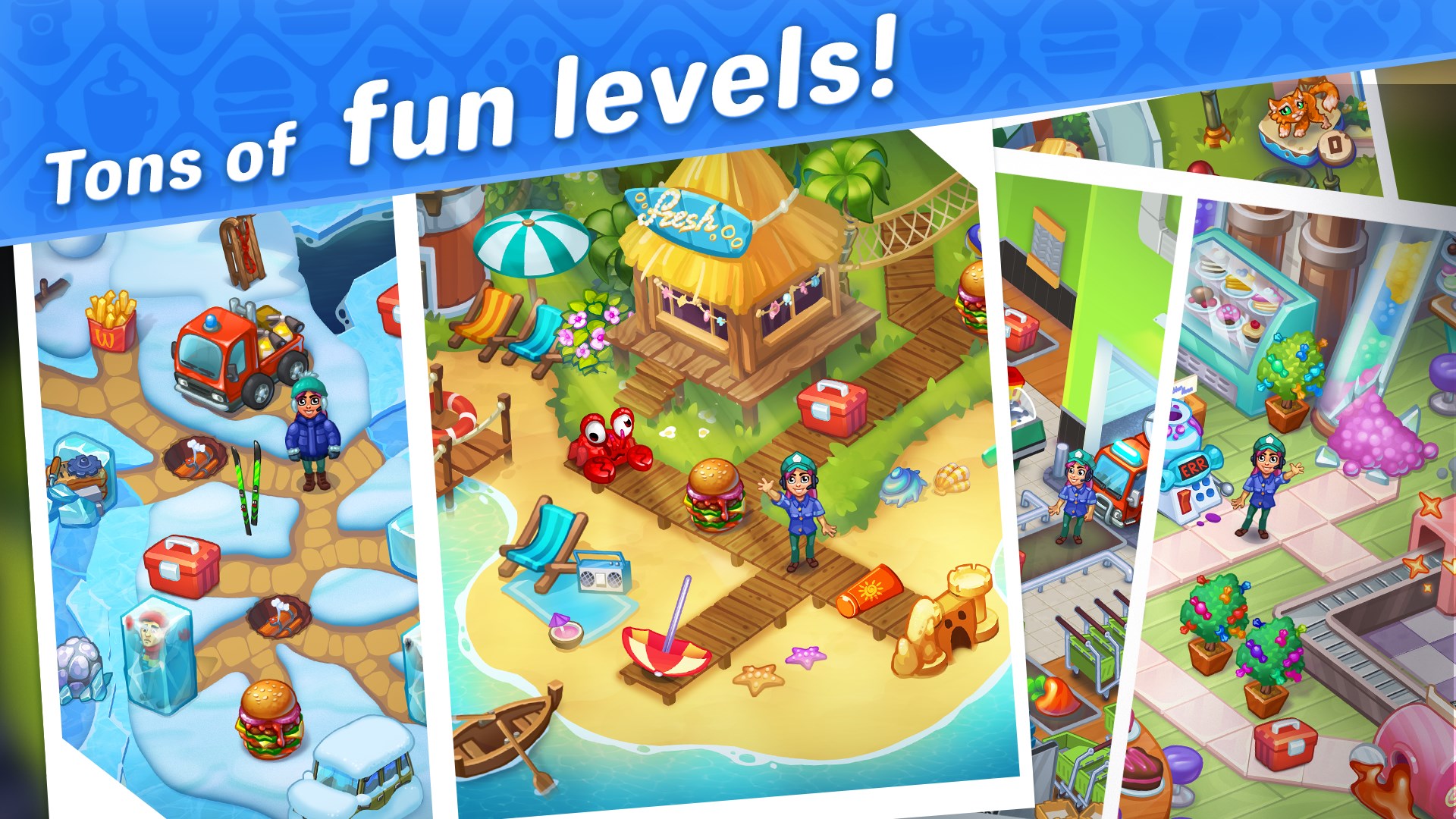 Rescue Dash Time Management Game screenshot