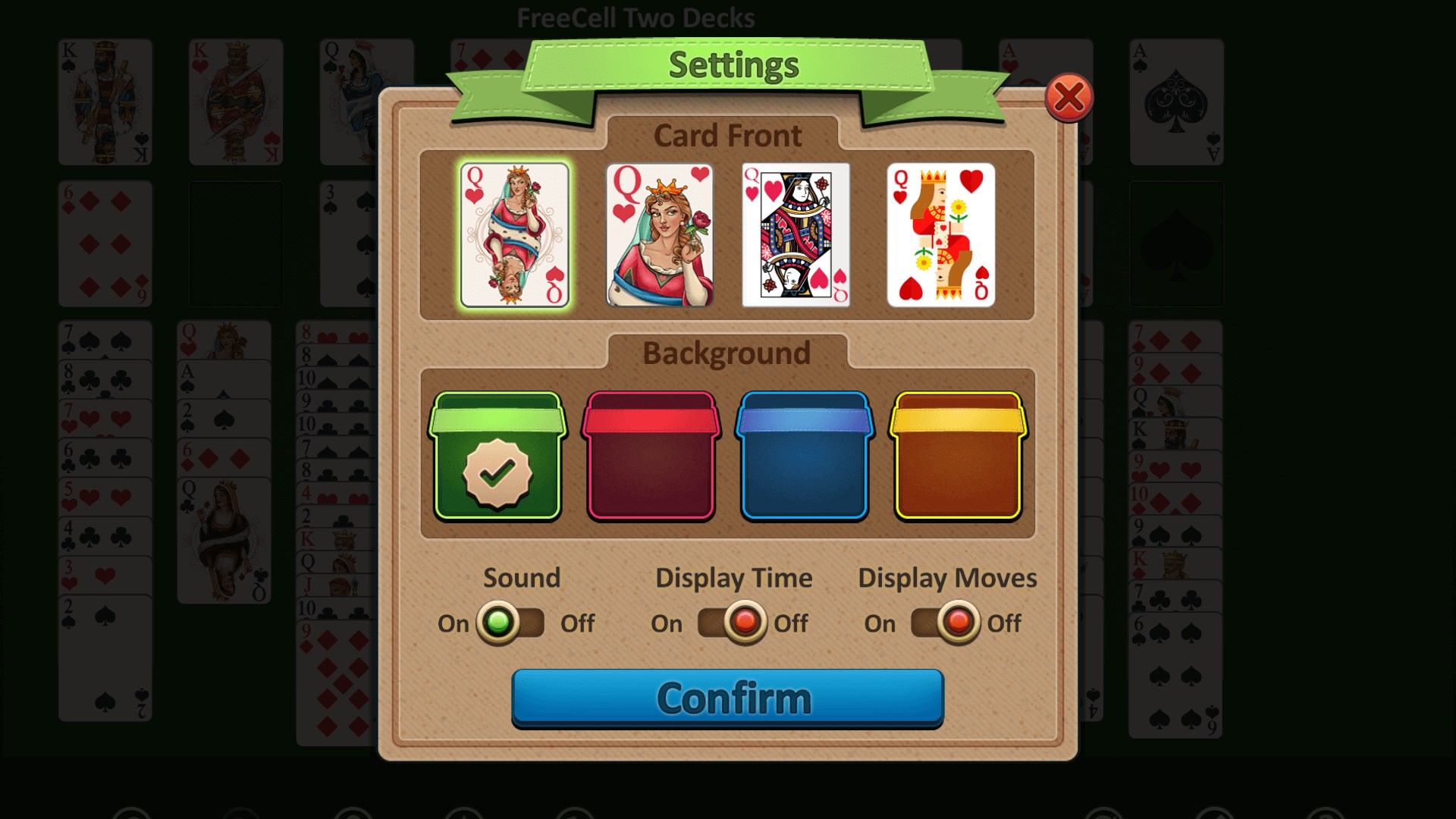 Simple FreeCell screenshot