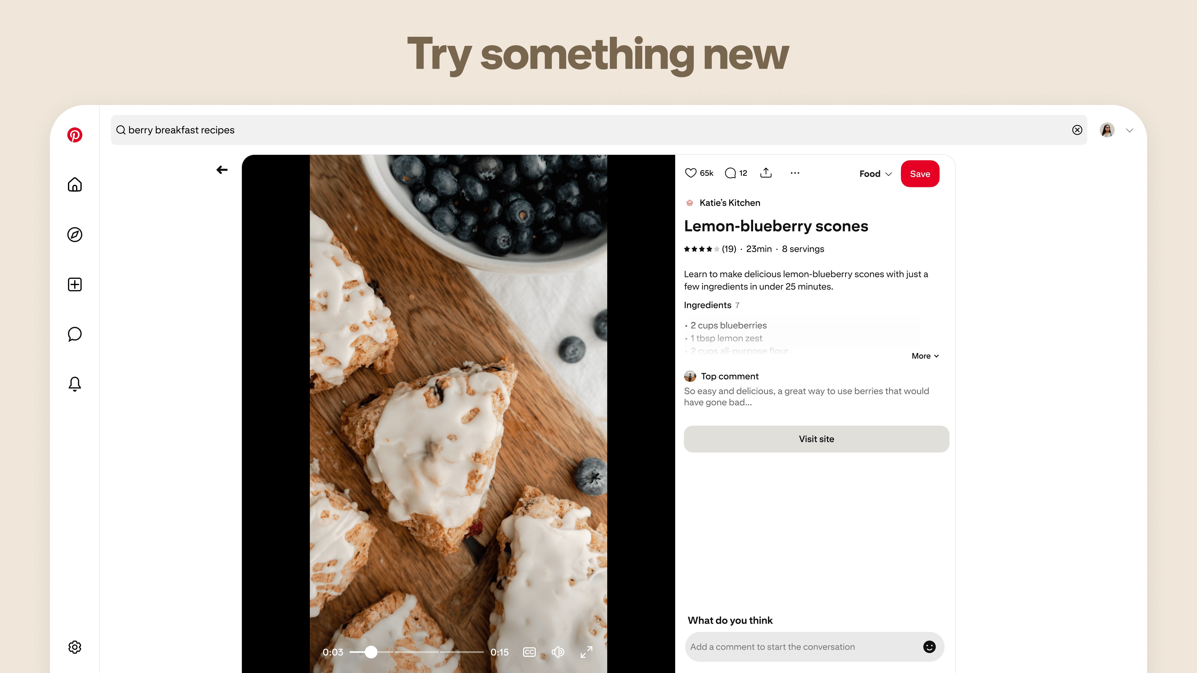Pinterest screenshot
