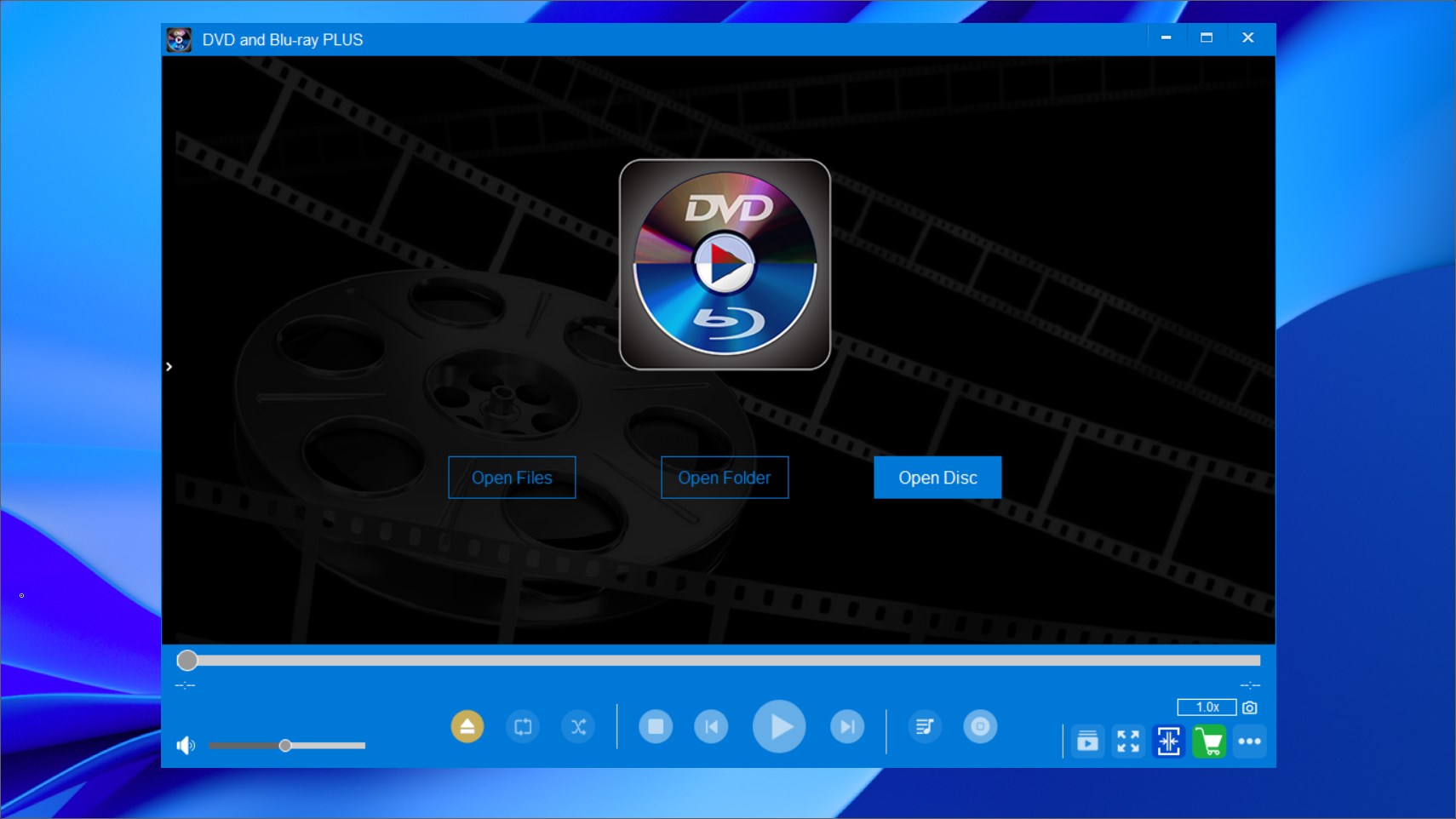 DVD and Blu-ray PLUS screenshot