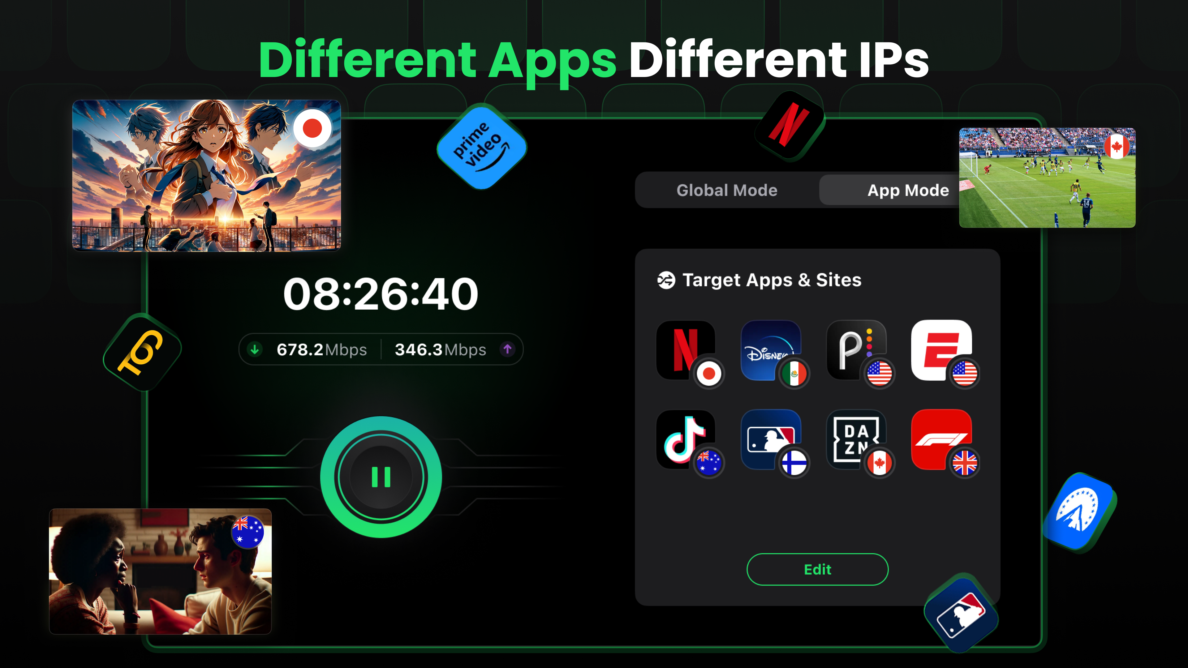 SafeShell VPN - Stream Freedom screenshot