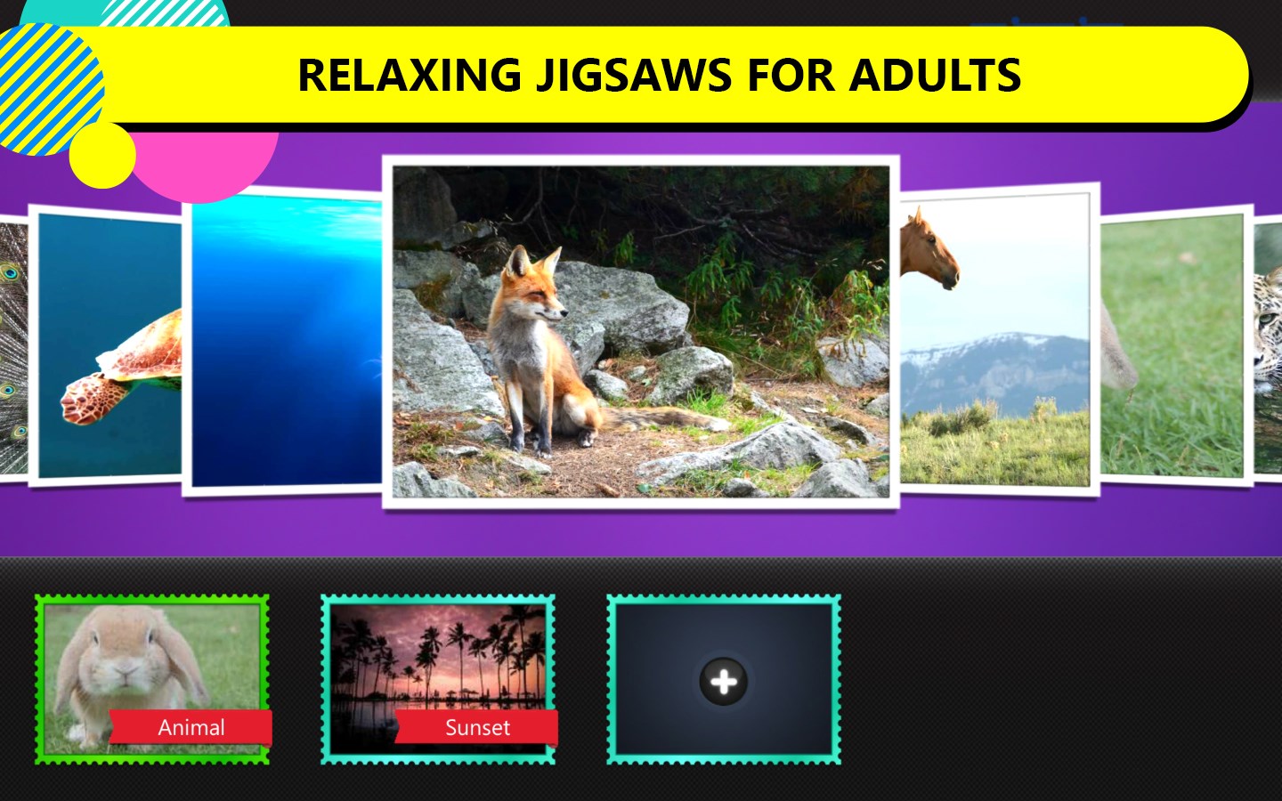 Relaxing Jigsaw Puzzles for Adults screenshot