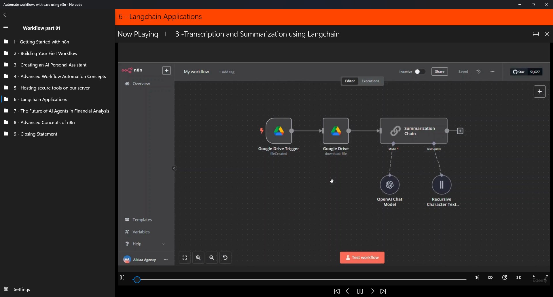 Automate workflows with ease using n8n - No code screenshot