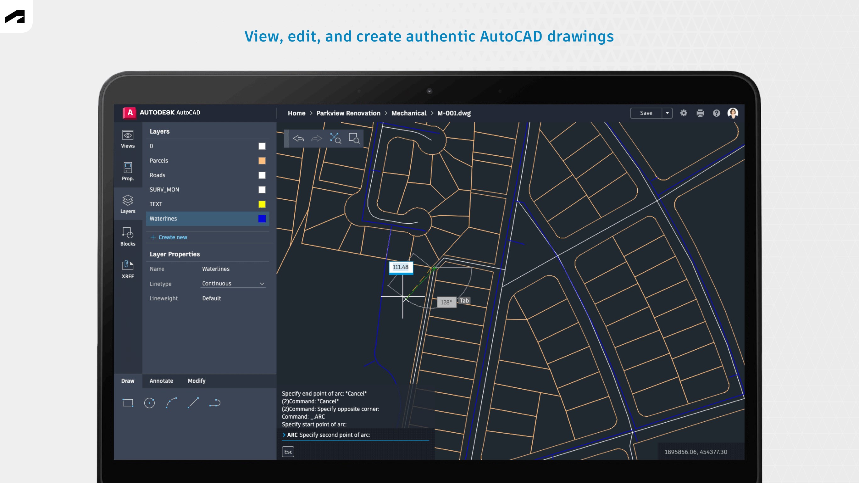 AutoCAD - DWG Viewer & Editor screenshot