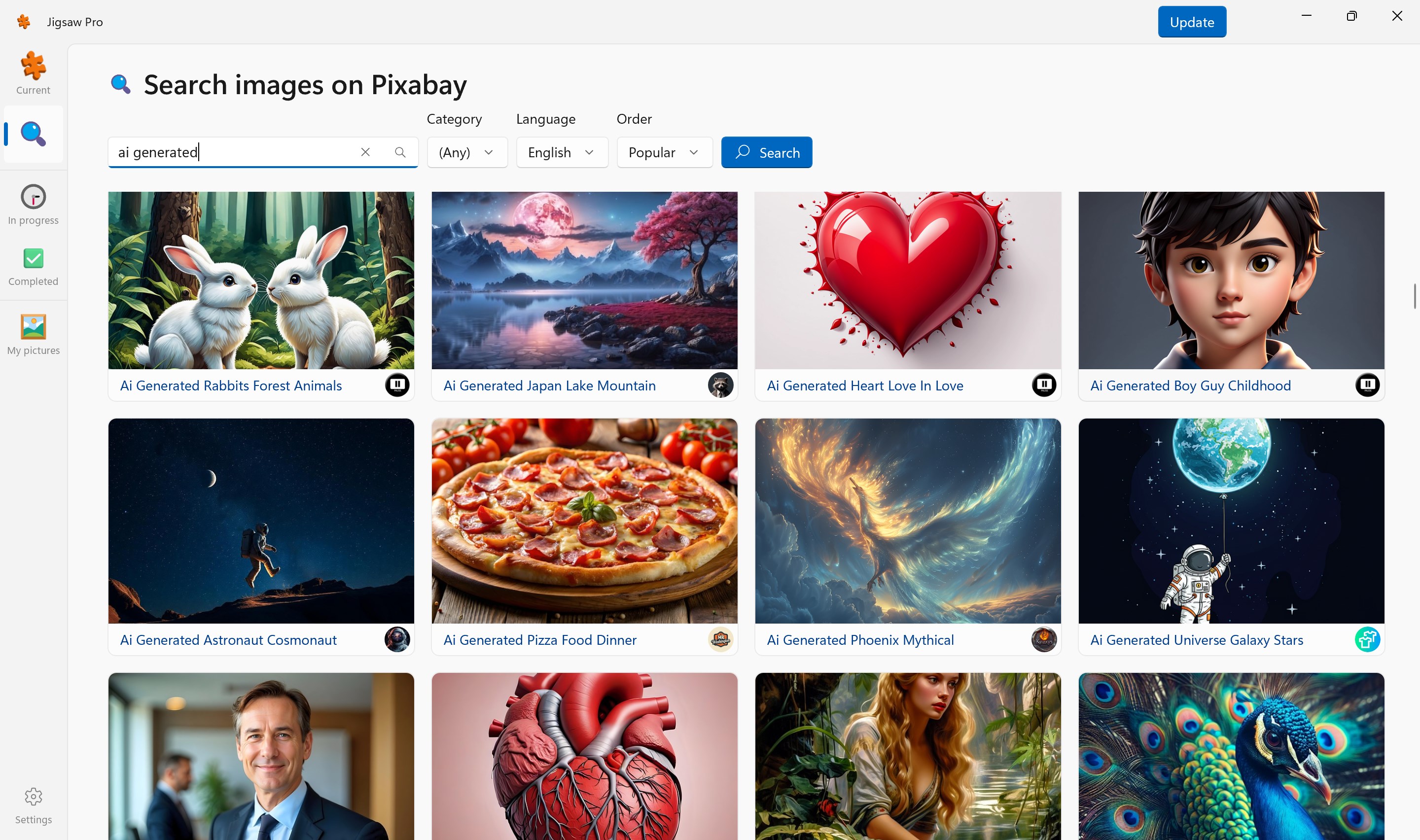 Jigsaw Pro screenshot