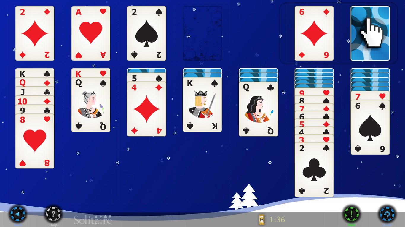 Solitaire HD screenshot