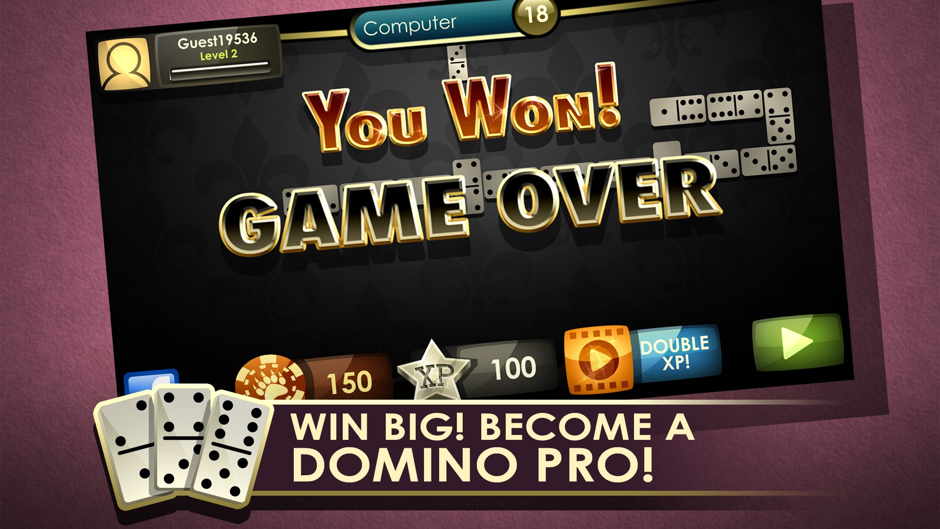 Domino Royale screenshot