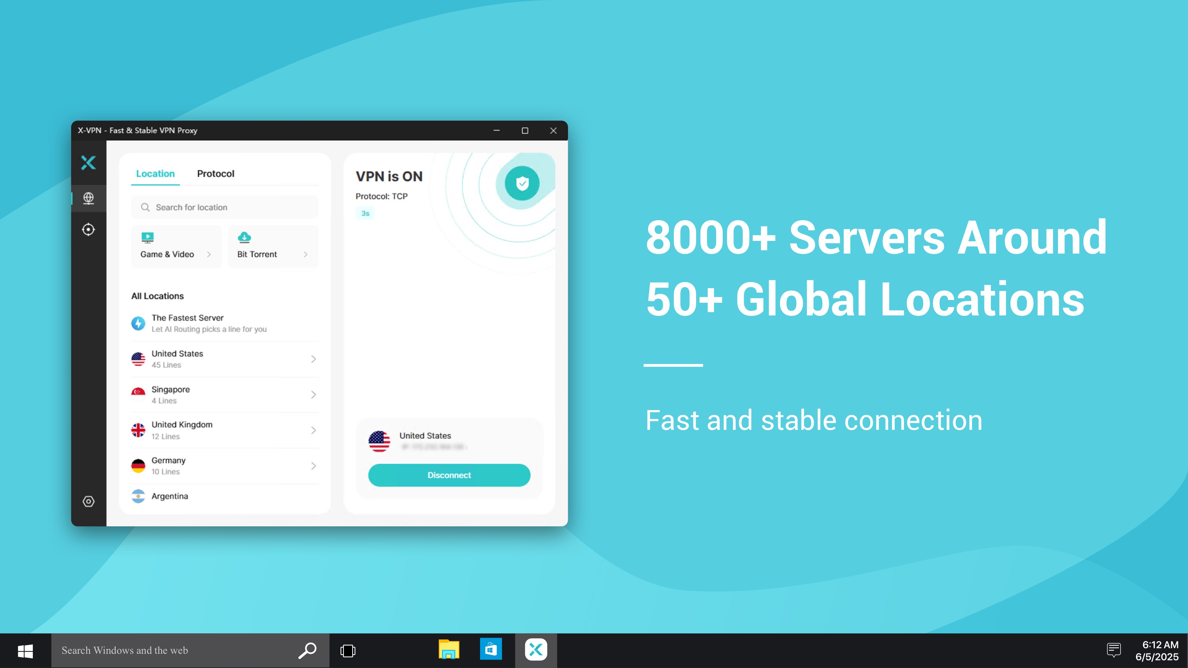 X-VPN - Best VPN Proxy master screenshot