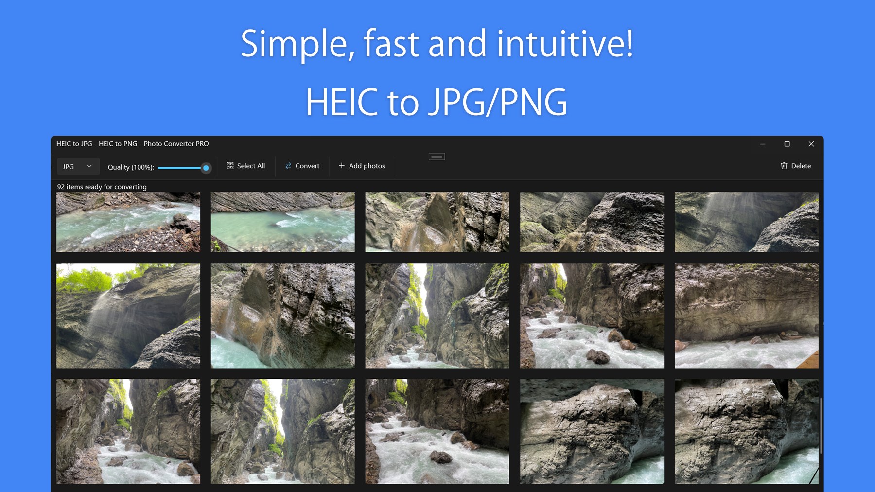 HEIC Converter Pro - HEIC to JPG screenshot