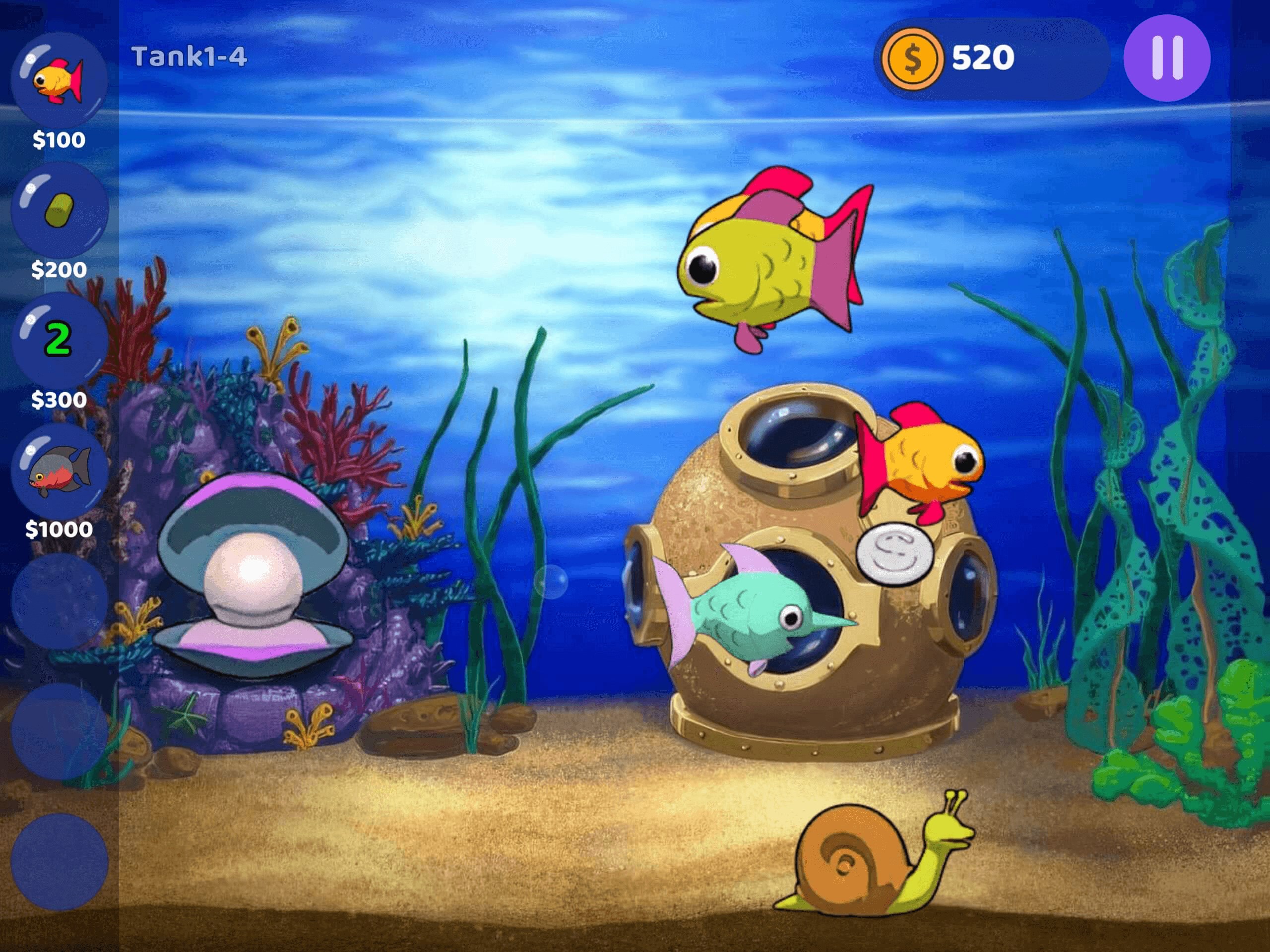 Crazy Aquarium - Keep Fish Fed and Happy screenshot