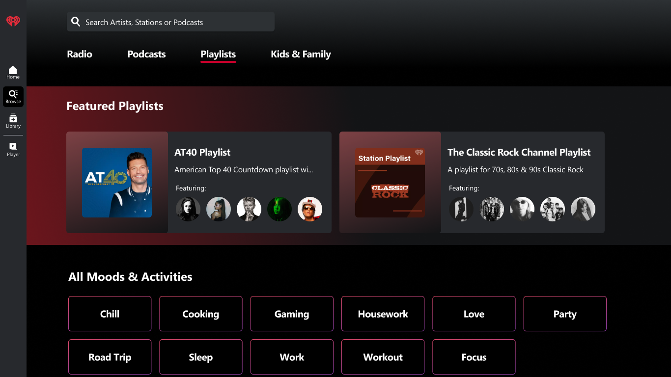 iHeart: Radio, Music, Podcasts screenshot