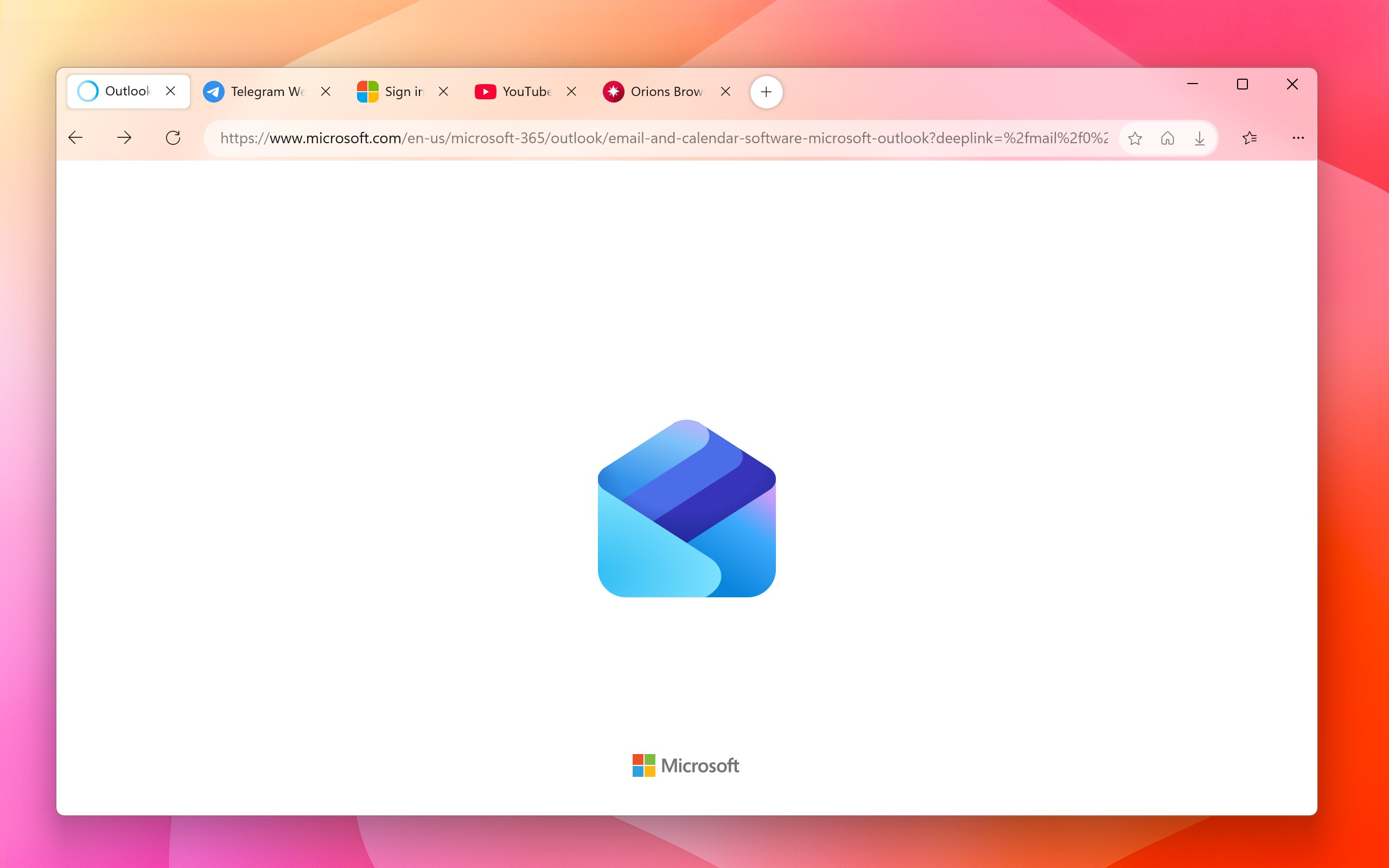 Orions Browser screenshot