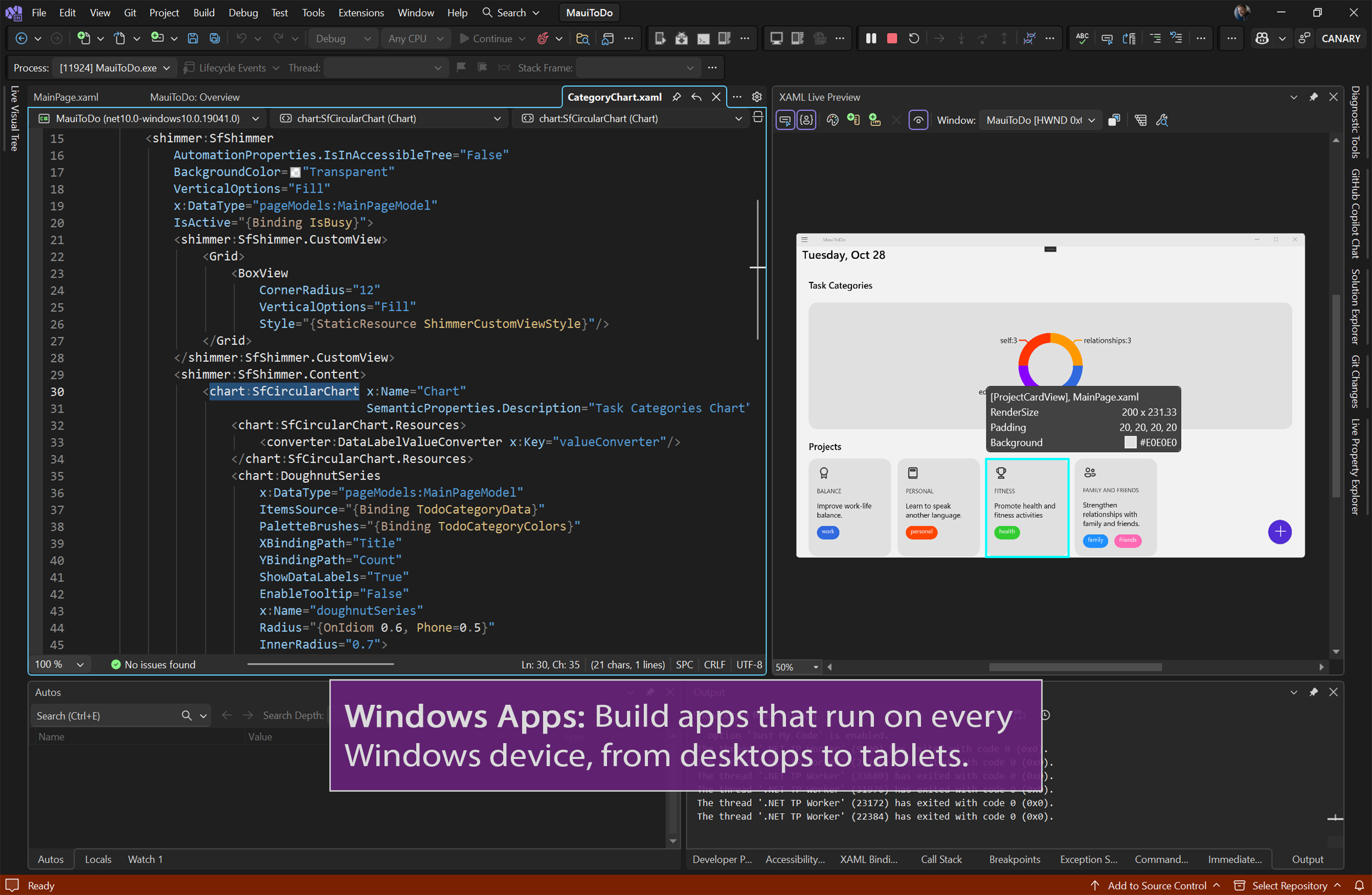 Visual Studio Community screenshot