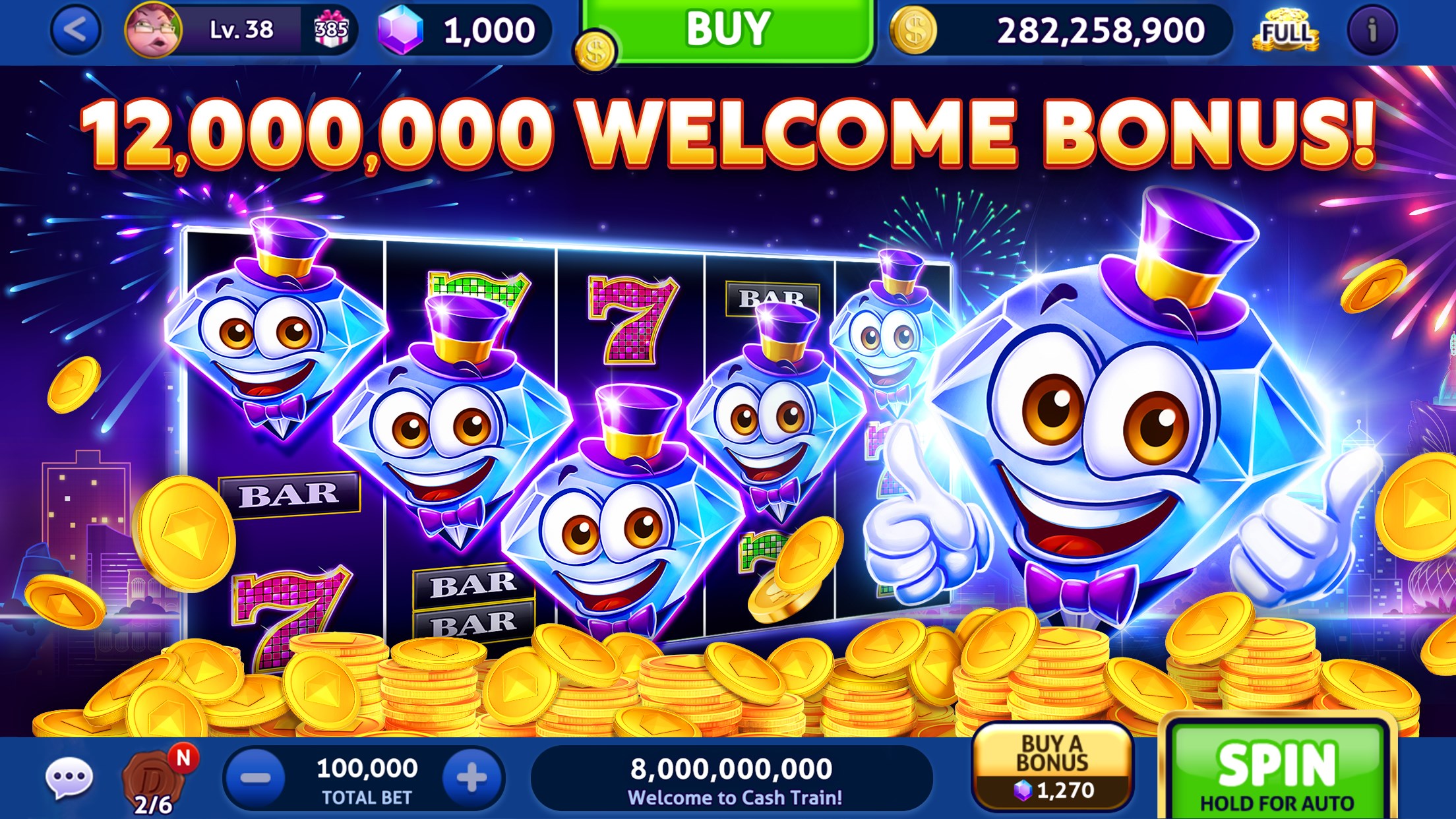 Cash Billionaire Casino - Slot Machine Games screenshot