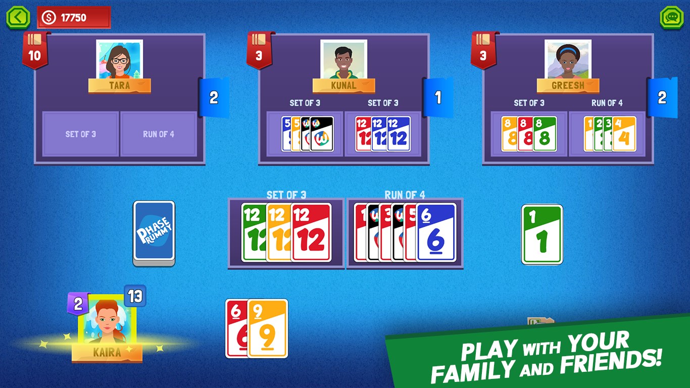 Phase Rummy: Card Game screenshot
