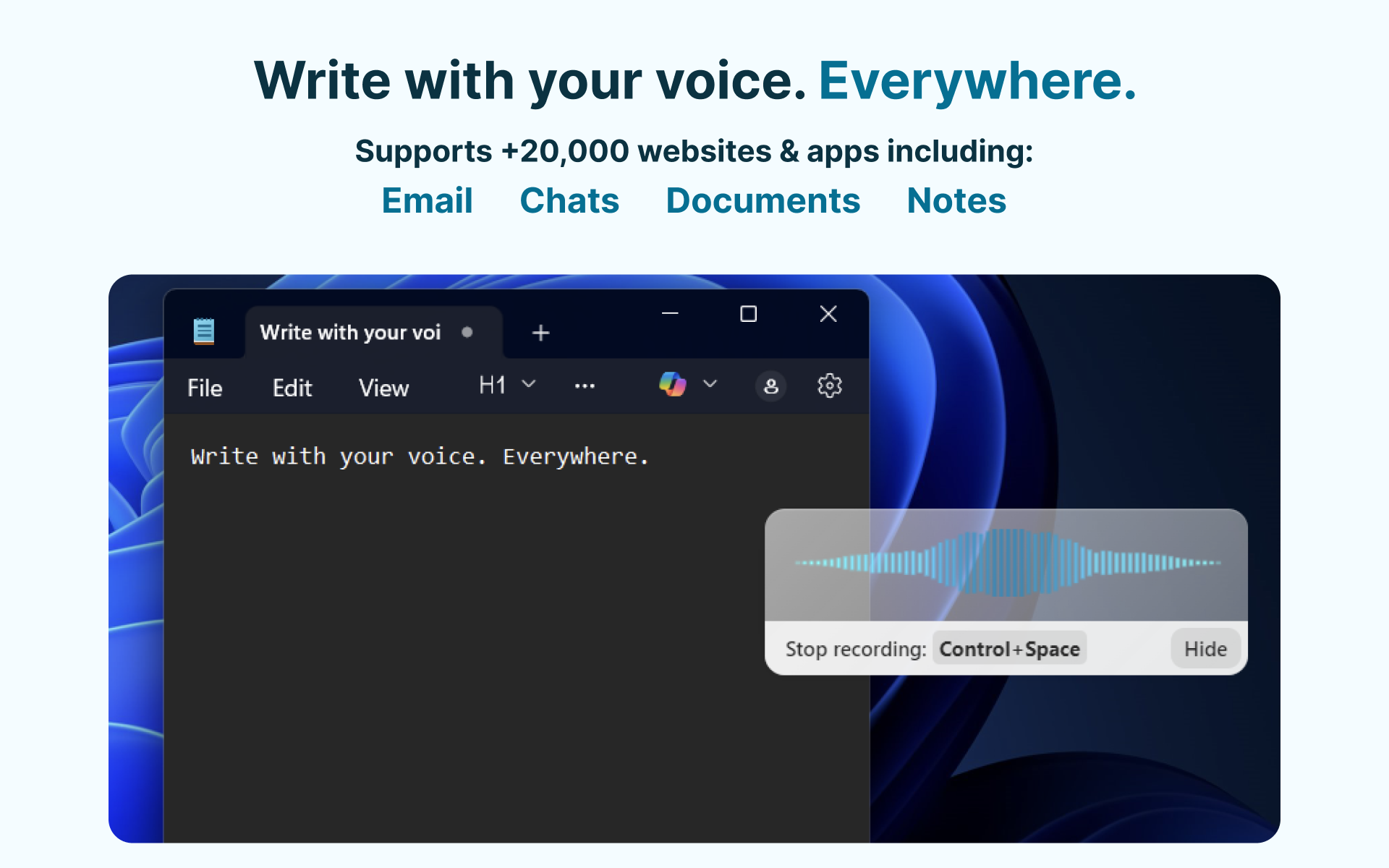 Voicy - Voice to Text screenshot