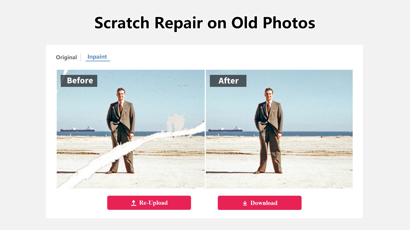 AI Photo Restoration screenshot
