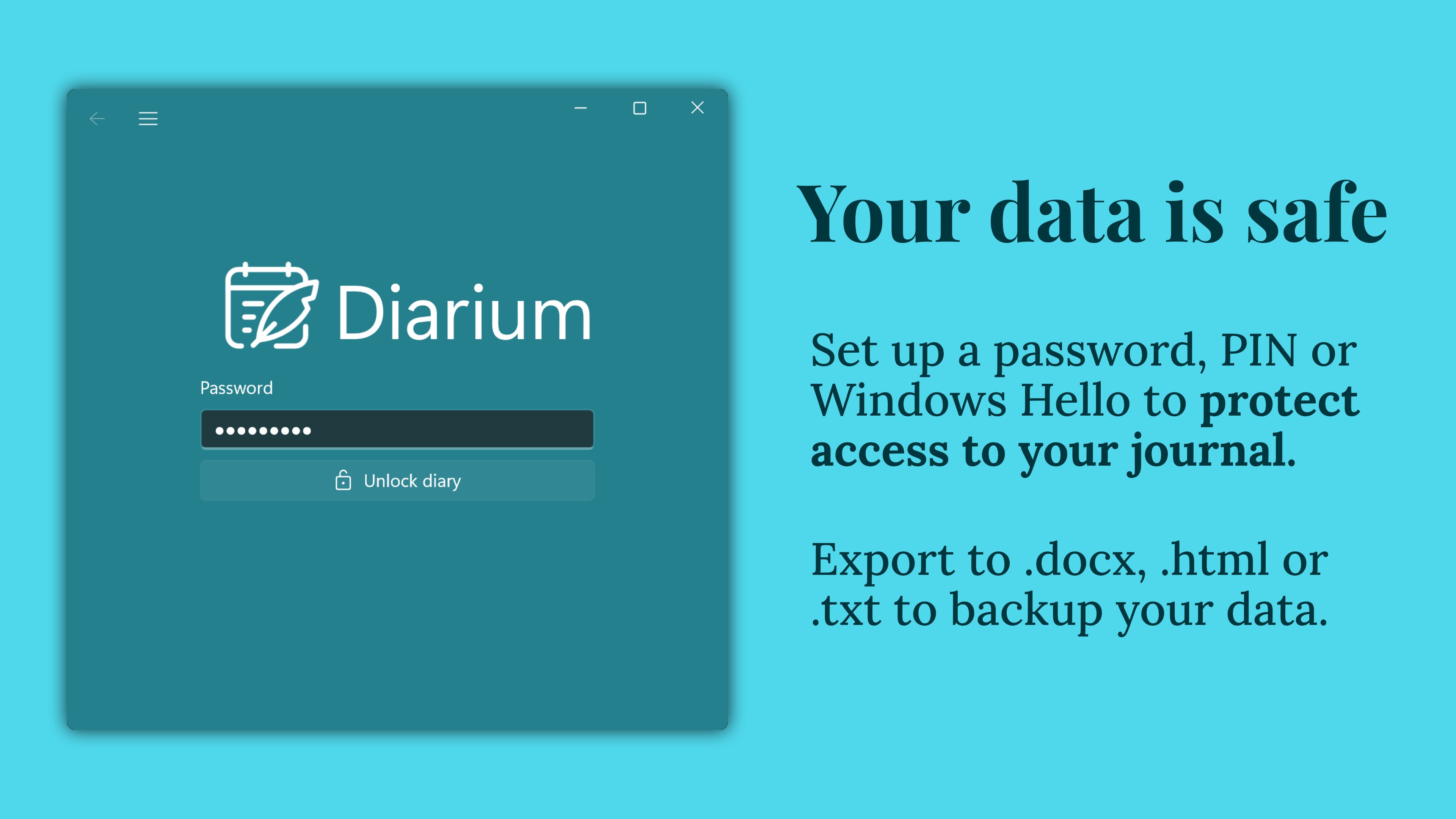 Diarium: Journal & Diary screenshot