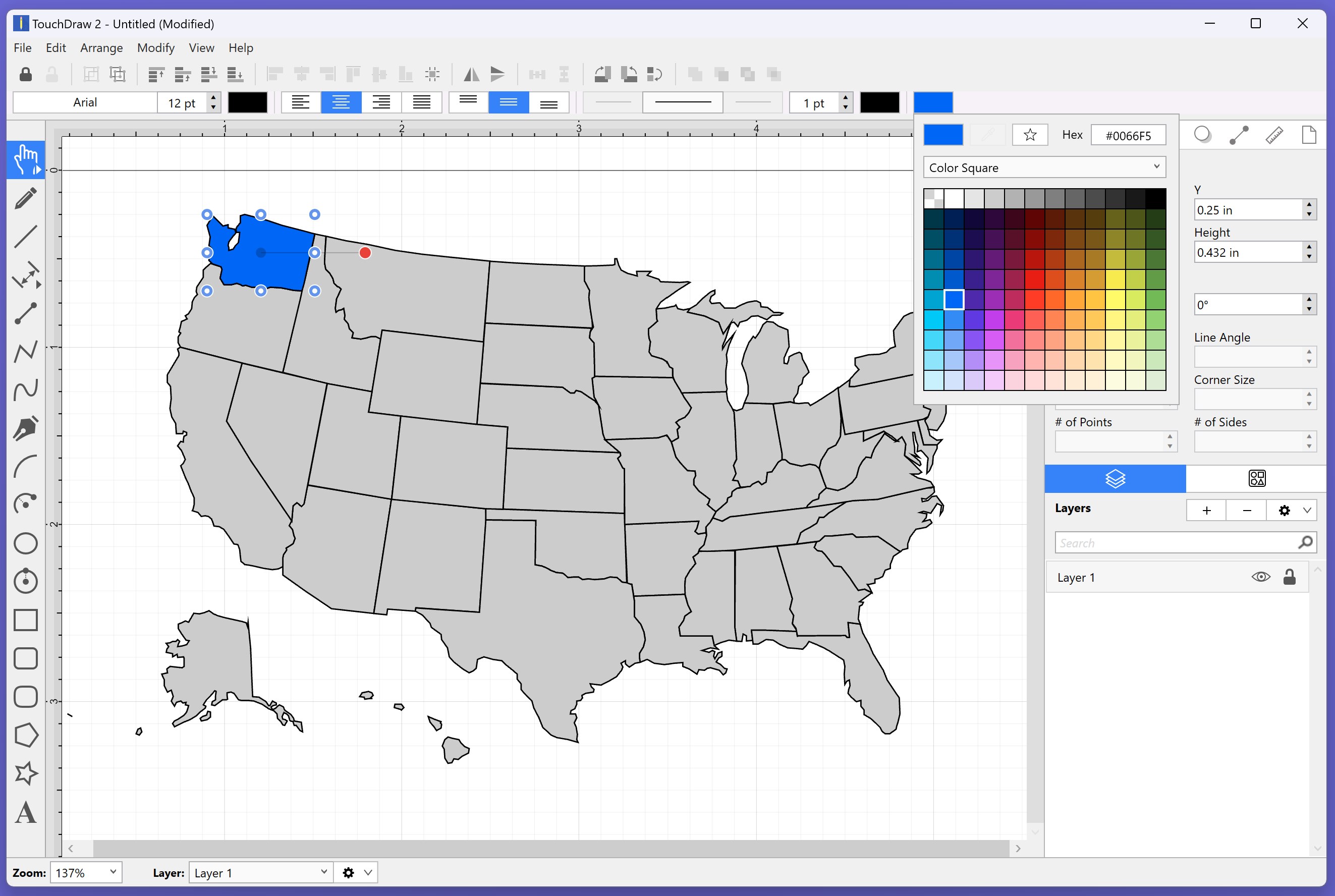 TouchDraw 2 screenshot