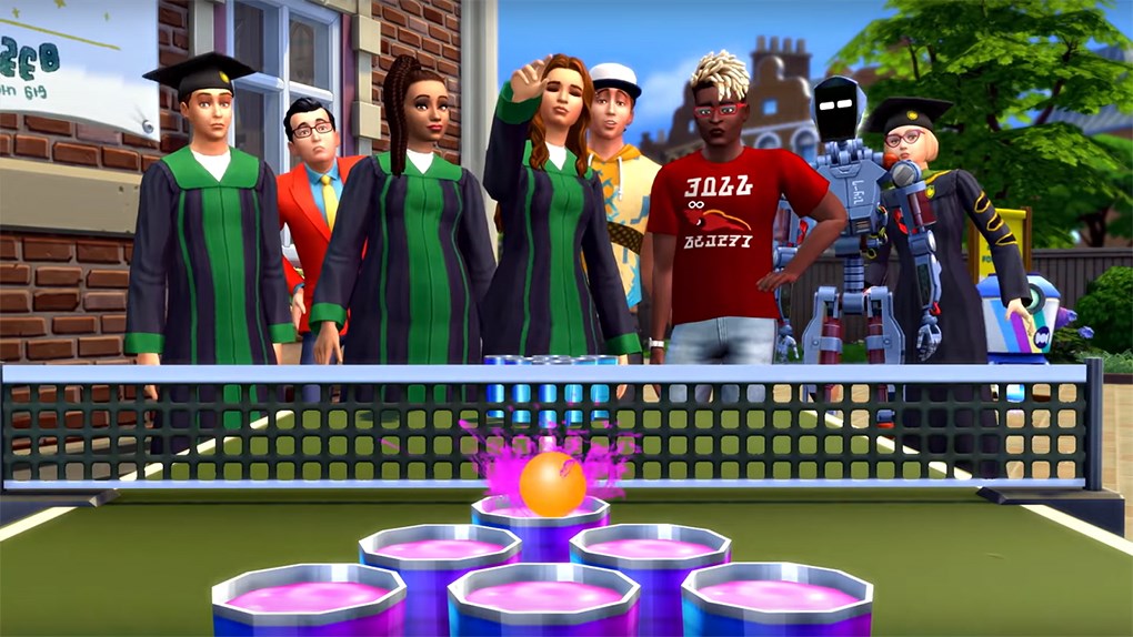 Les Sims 4 la fac screenshot