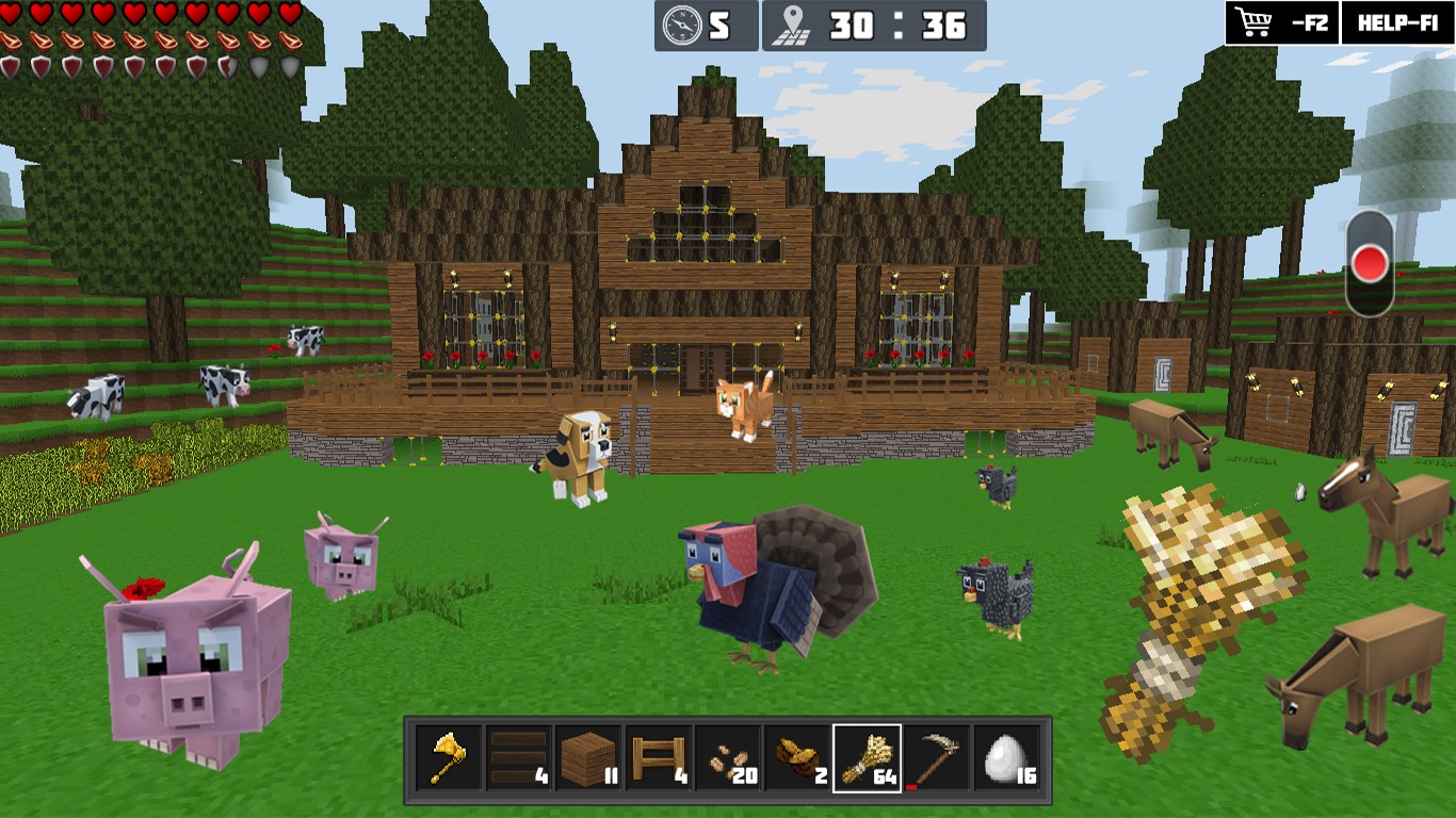 WorldCraft: 3D Build & Block Craft screenshot