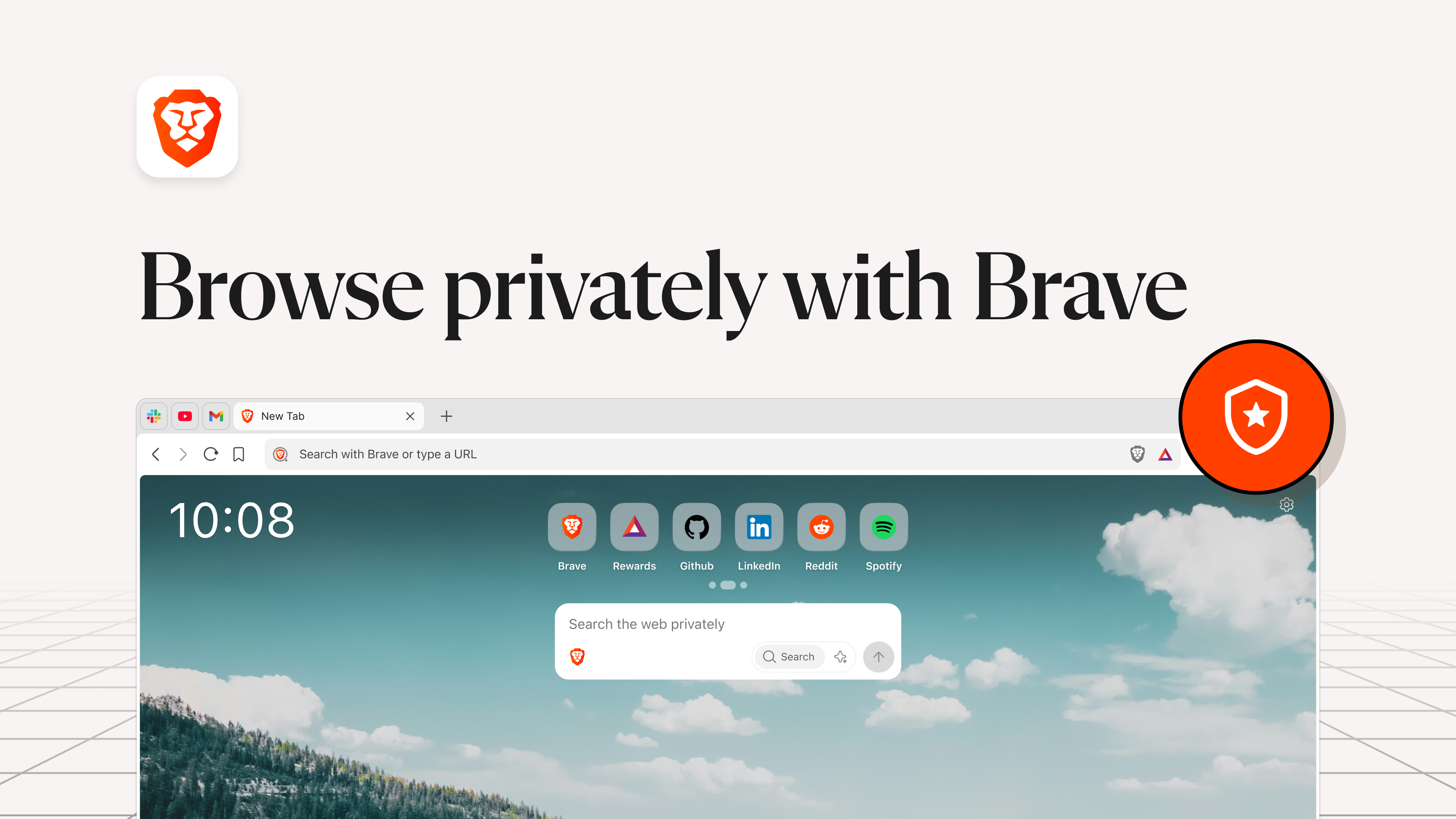 Brave Browser screenshot