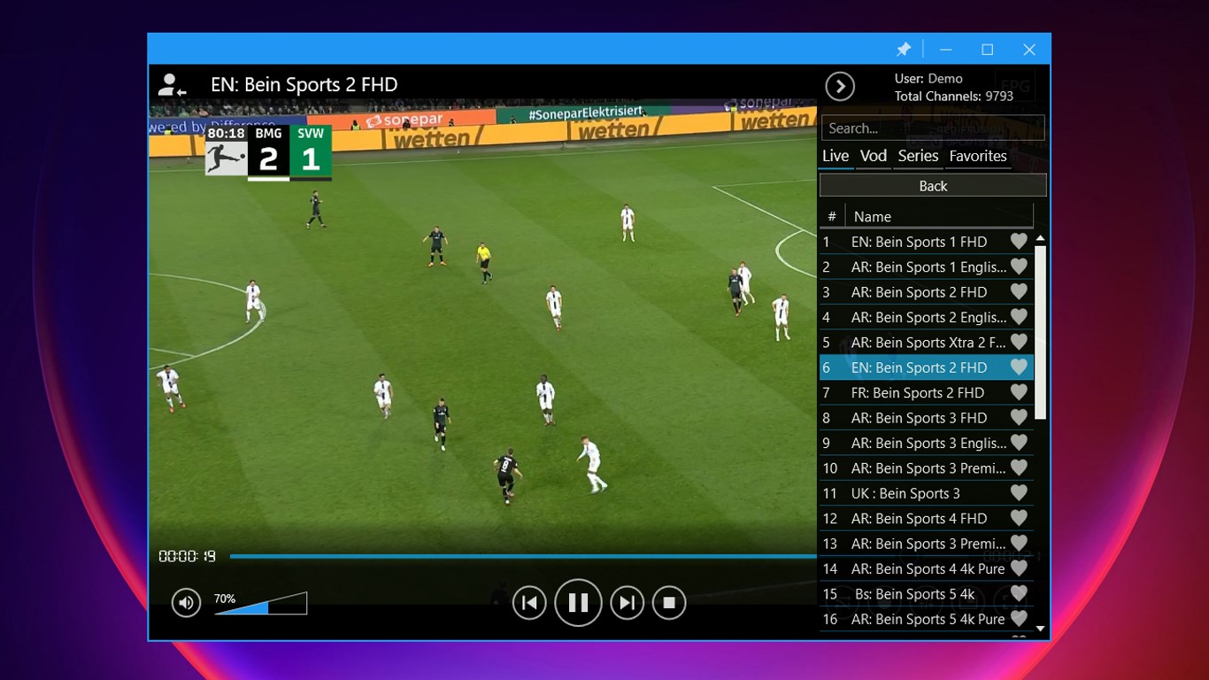 IPTV Player Pro: Epg, Favorite, Recorder screenshot