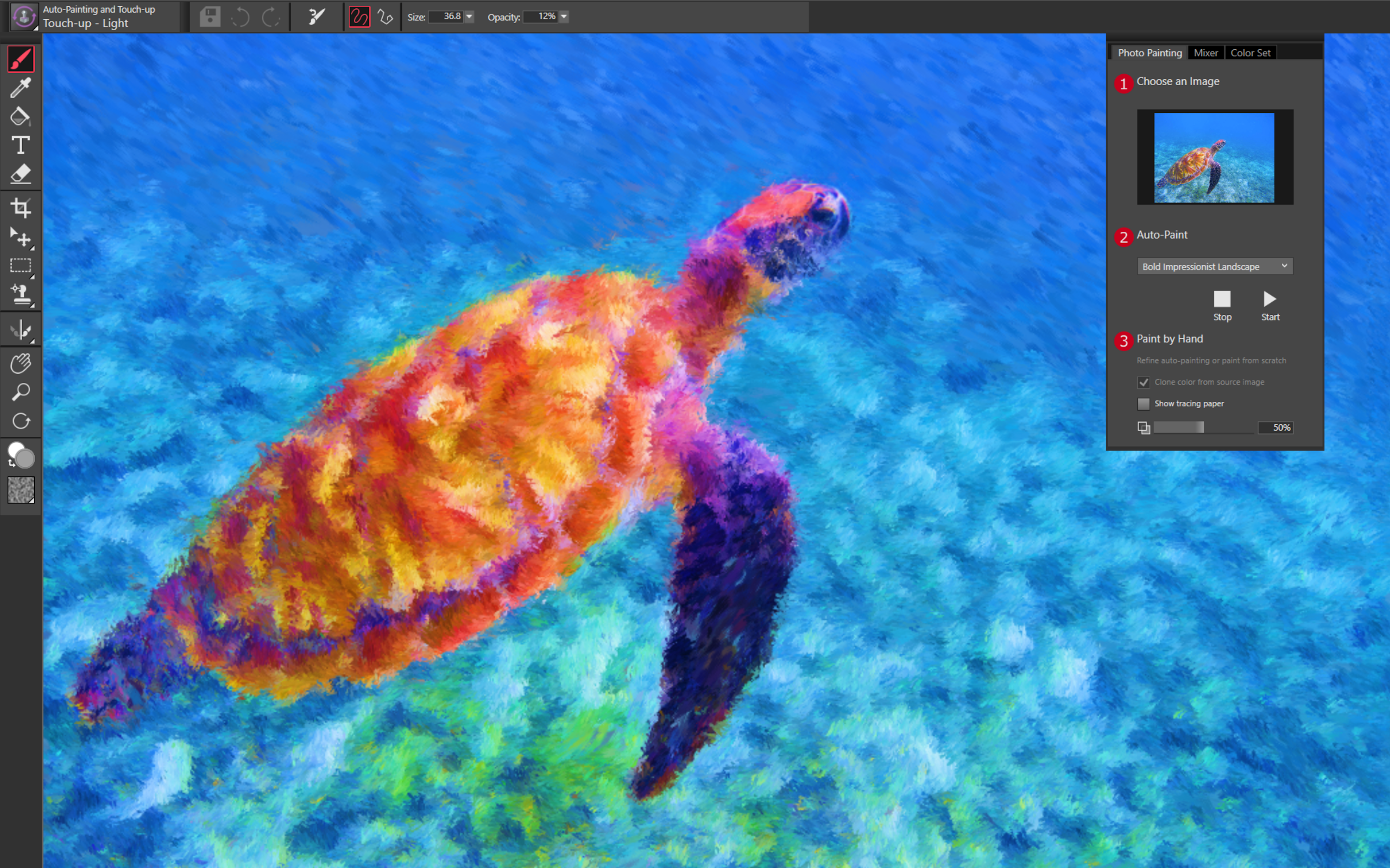 Corel Painter Essentials screenshot