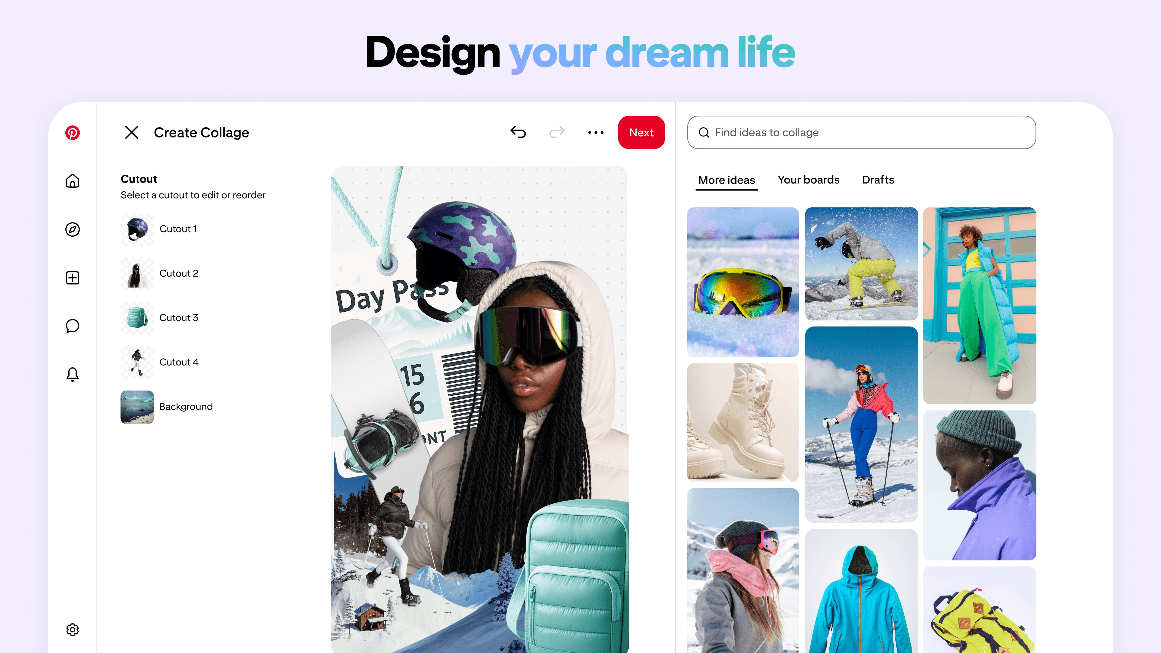 Pinterest screenshot