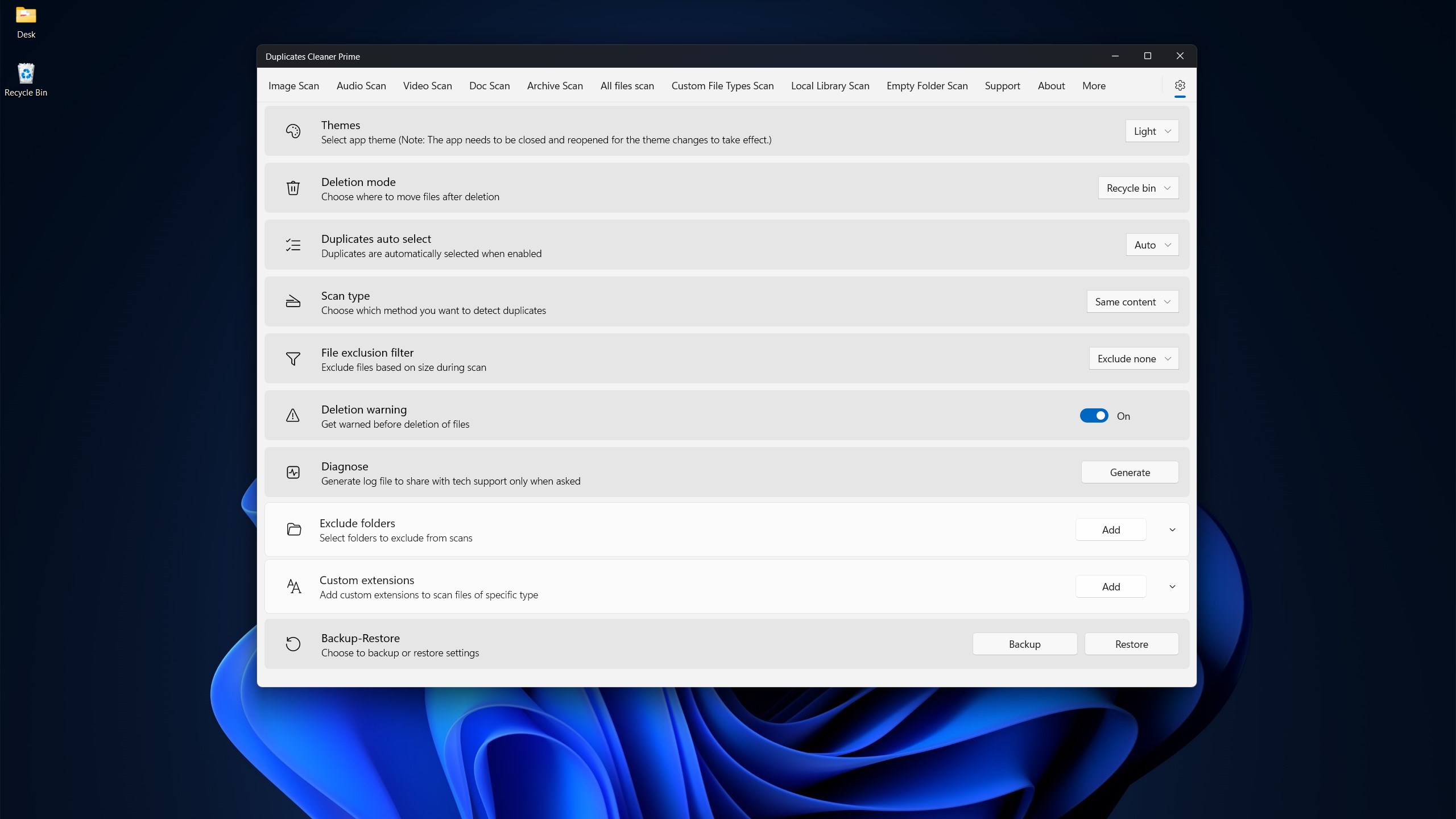 Duplicates Cleaner Prime screenshot