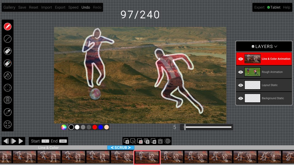 Animation Sketchpad screenshot