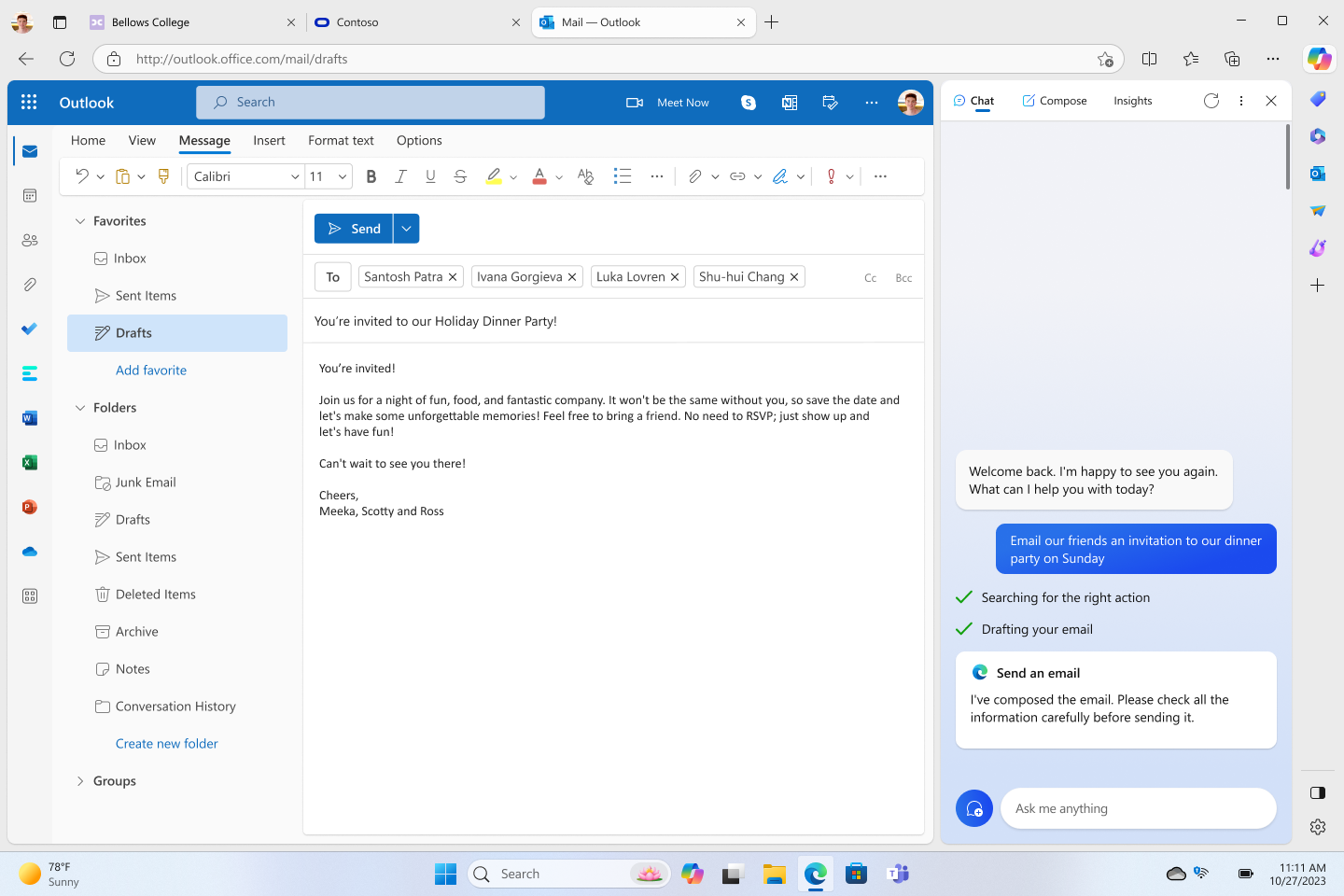 Microsoft Edge Browser screenshot