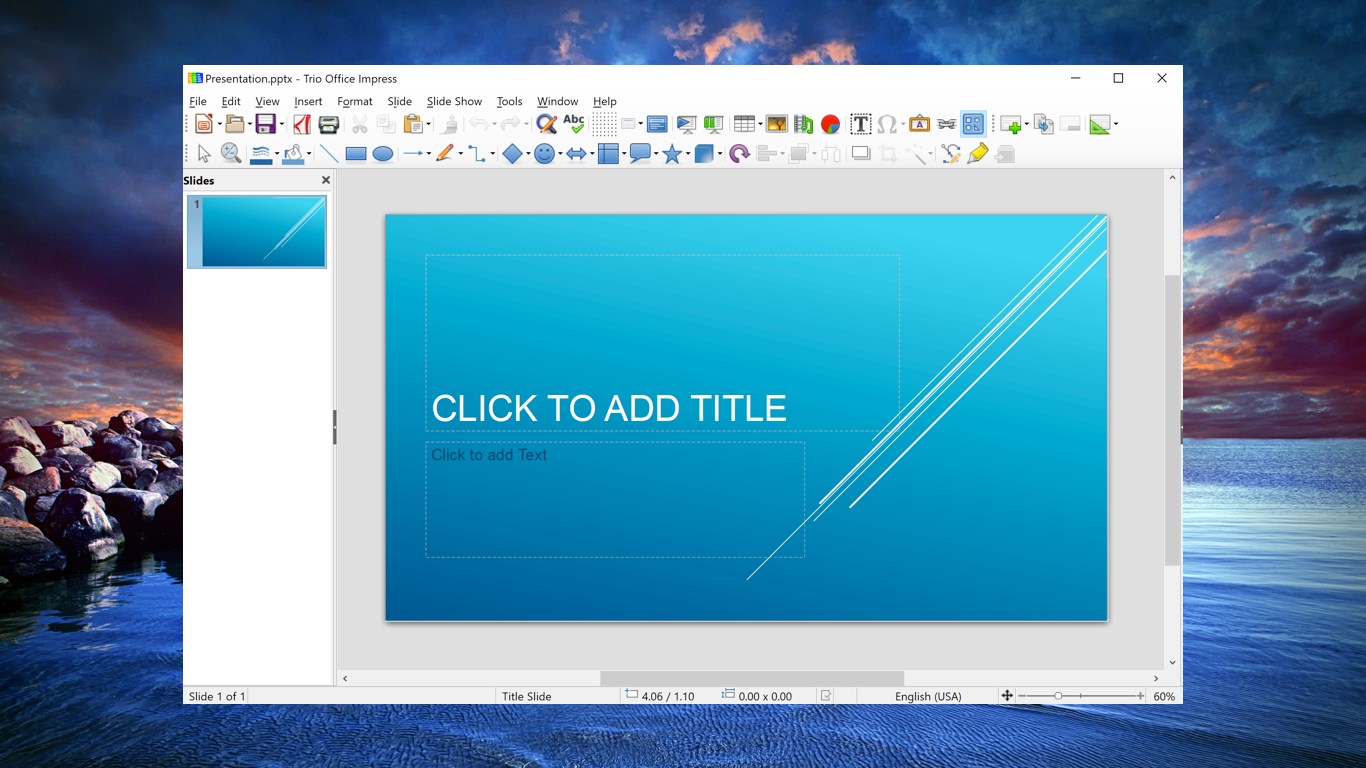 Trio Office: DOCX & XLSX Editor screenshot