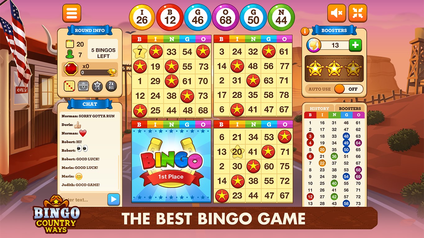 BINGO COUNTRY WAYS screenshot