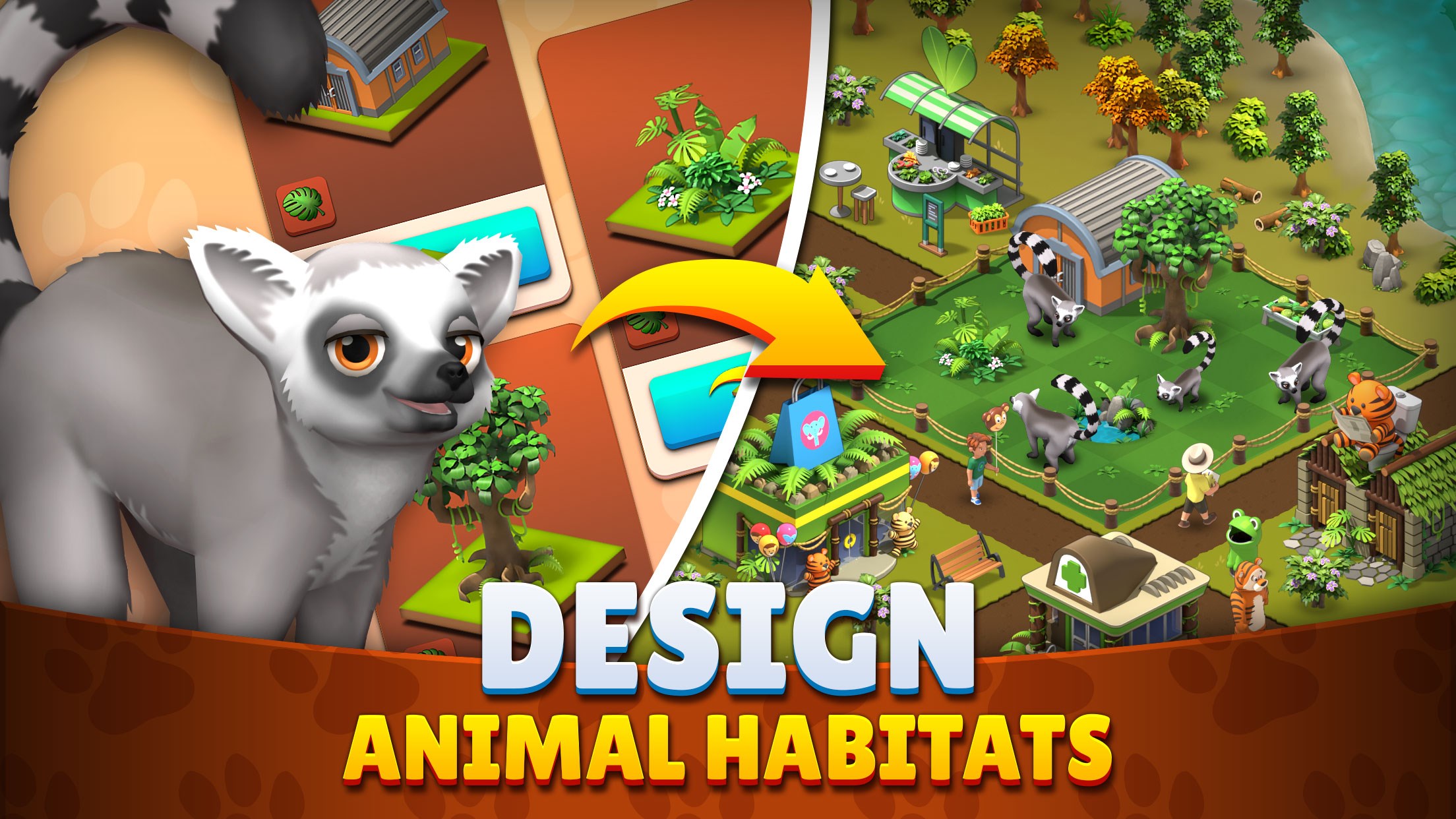 Zoo Island: Wild Family Park screenshot