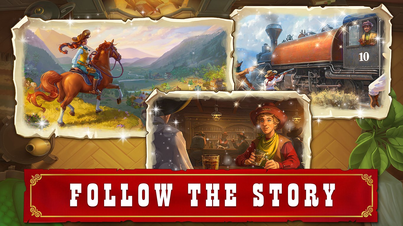 Jewels of the Wild West: Match 3 Puzzle Game screenshot
