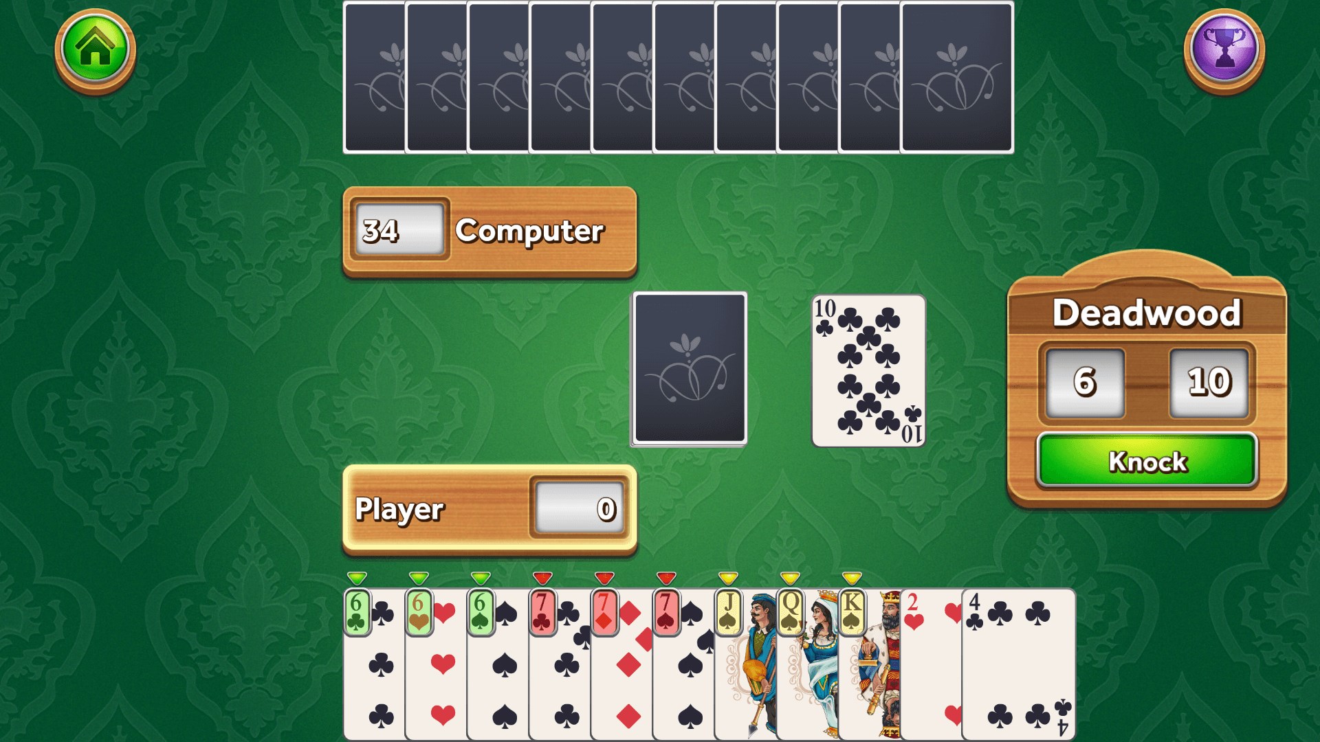 Gin Rummy Deluxe screenshot