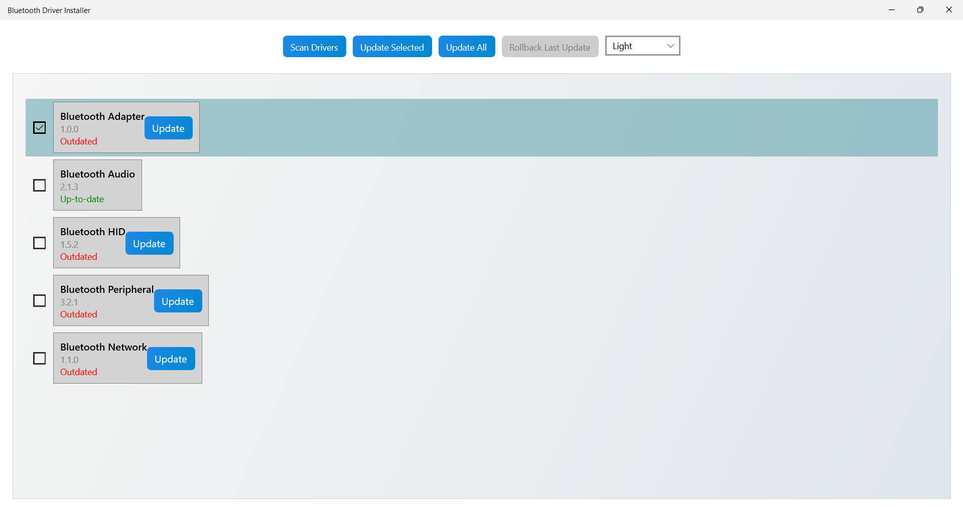 Bluetooth Driver Installer screenshot