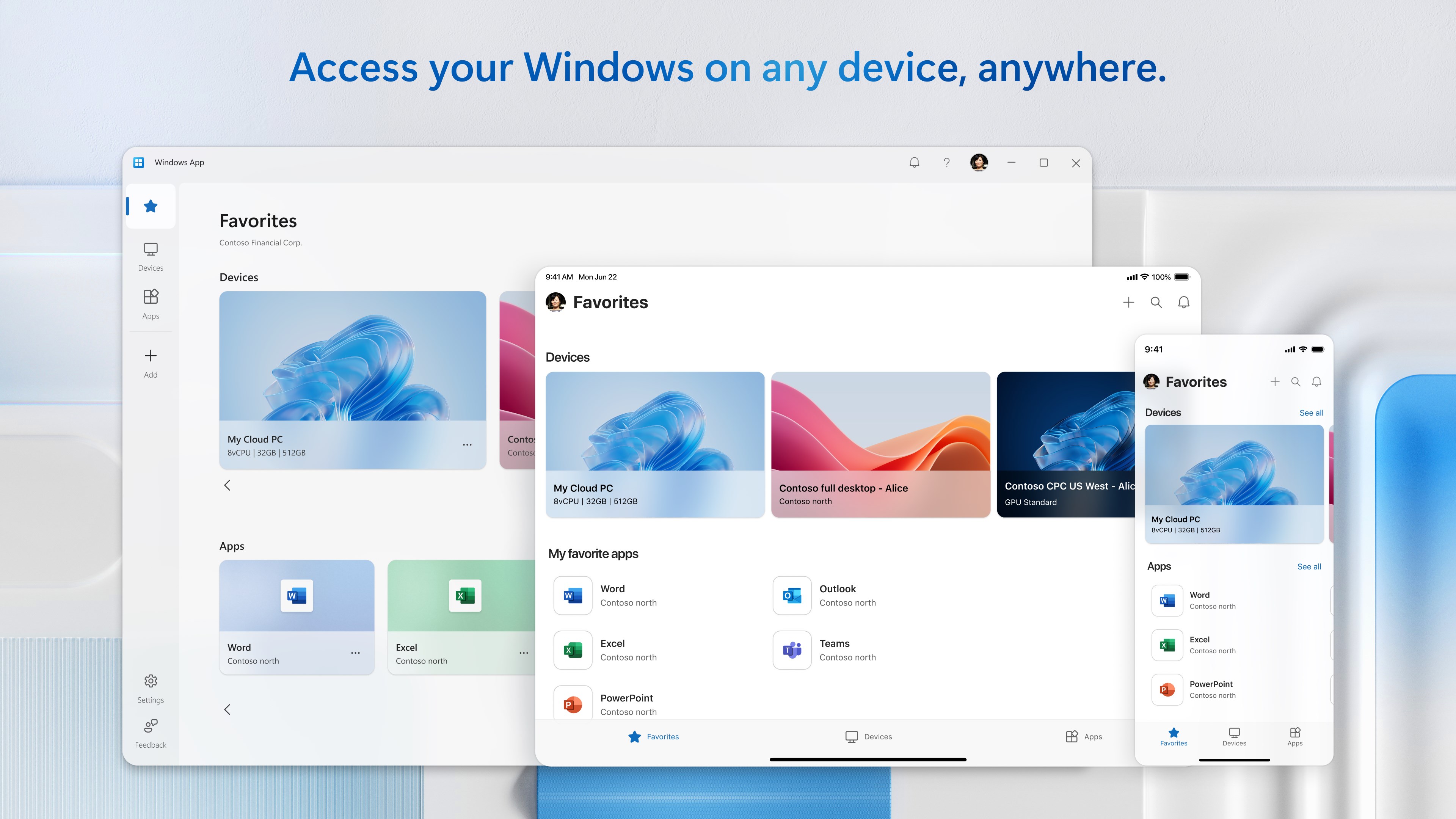Windows App screenshot